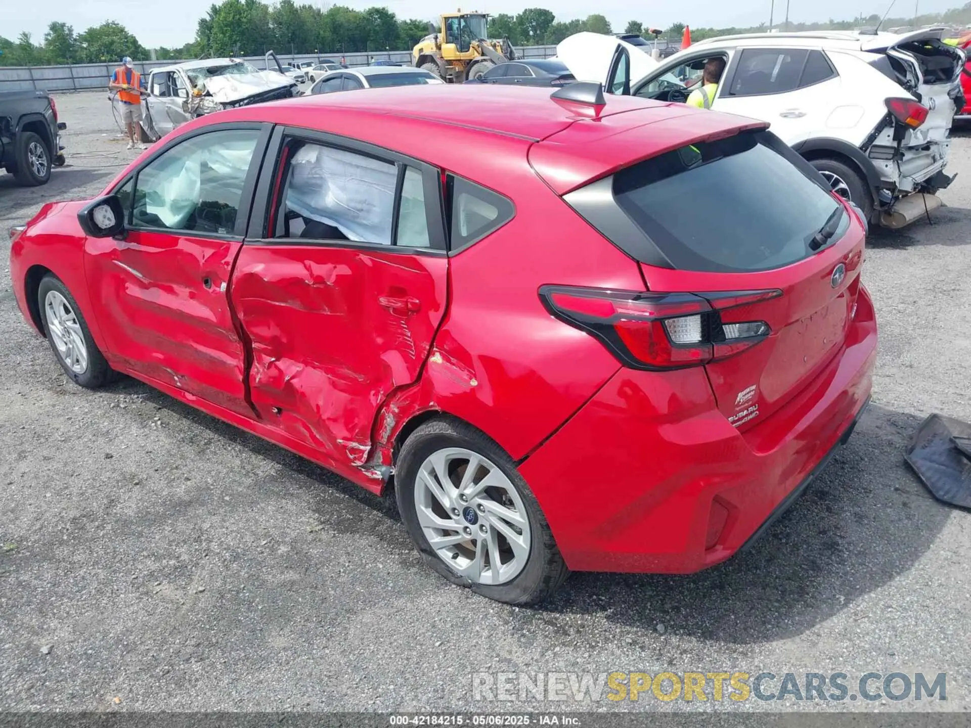 3 Photograph of a damaged car JF1GUABC4R8276492 SUBARU IMPREZA 2024