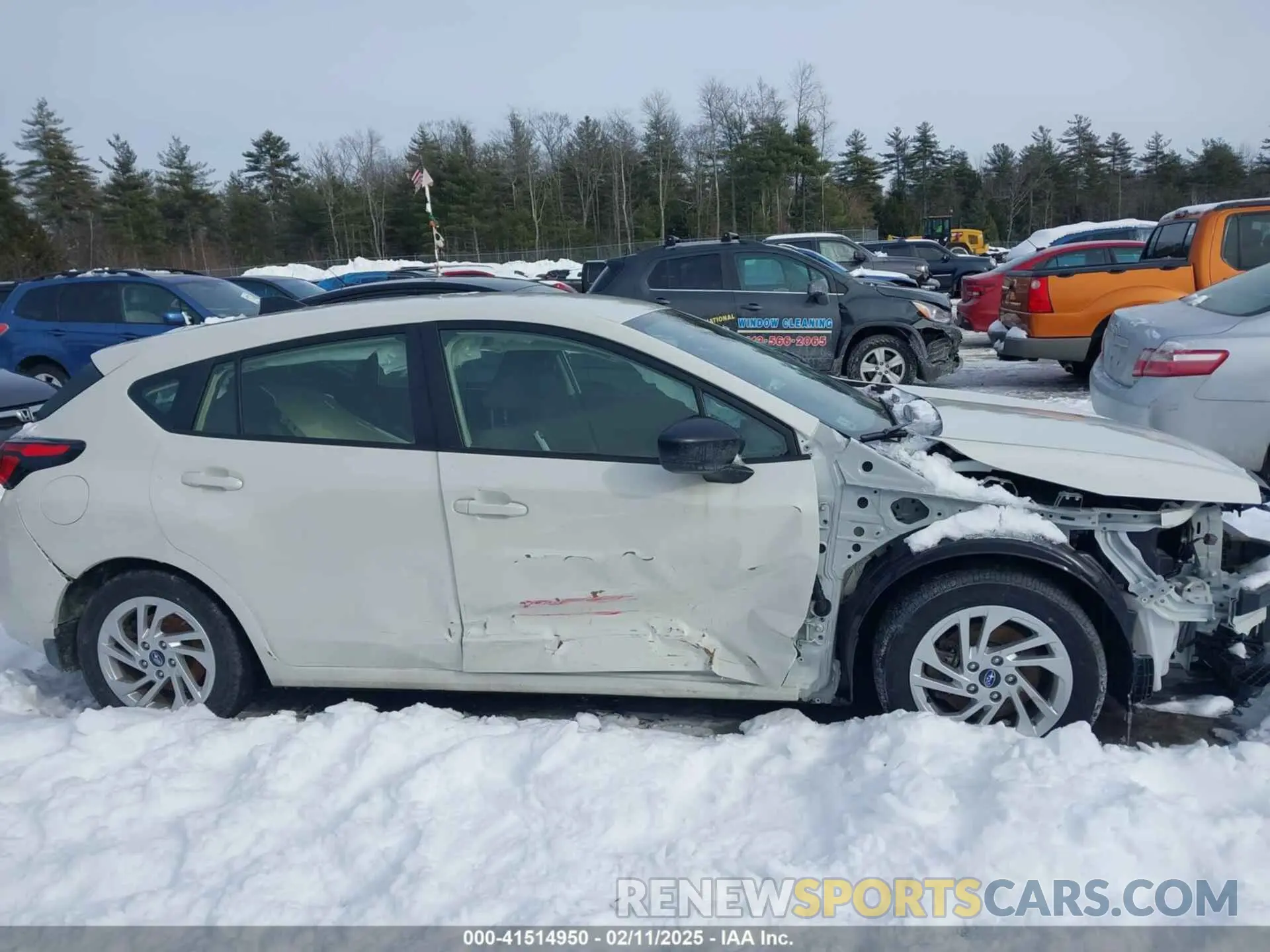 14 Photograph of a damaged car JF1GUABC4R8325612 SUBARU IMPREZA 2024