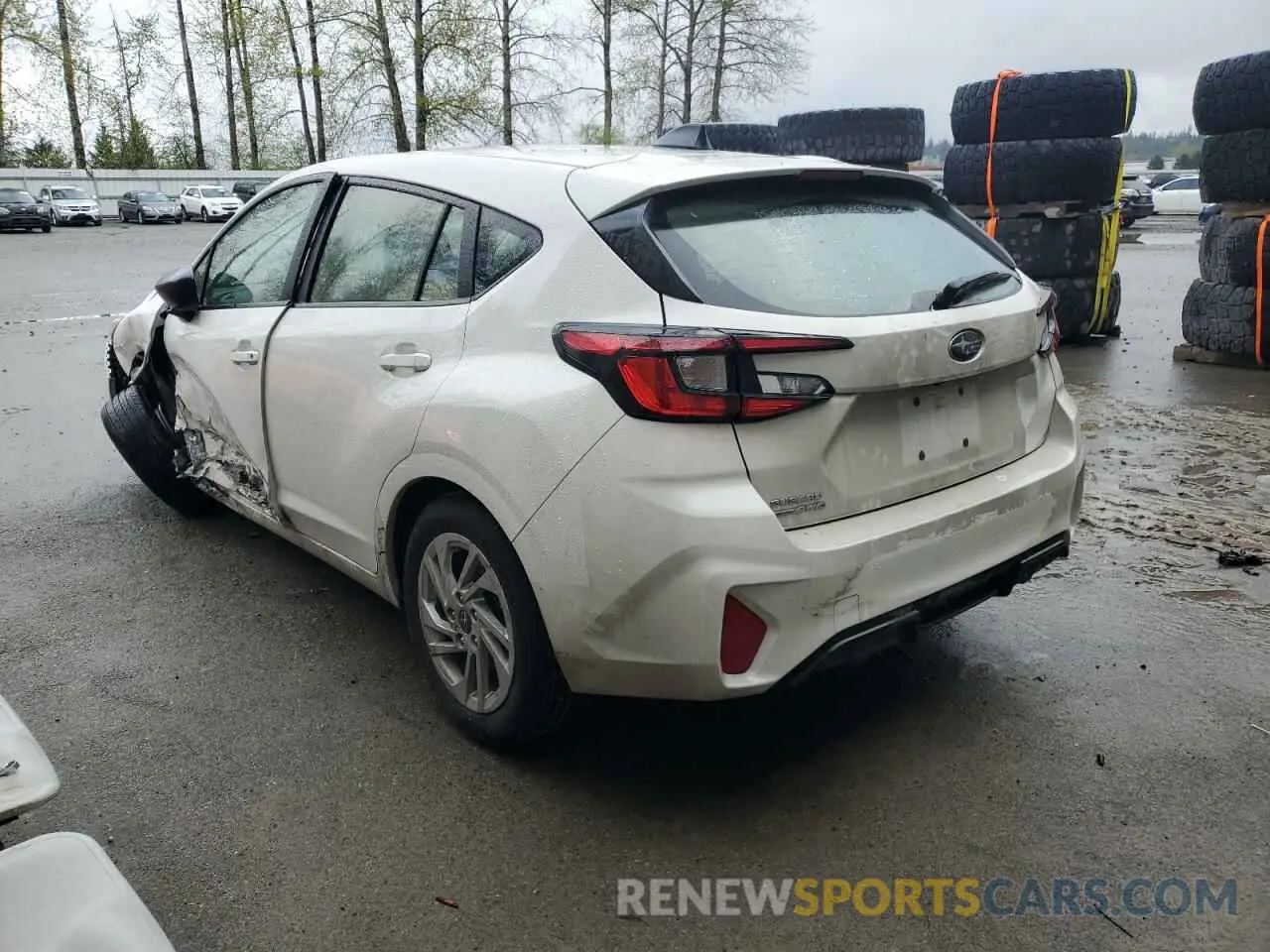 2 Photograph of a damaged car JF1GUABC4R8335590 SUBARU IMPREZA 2024