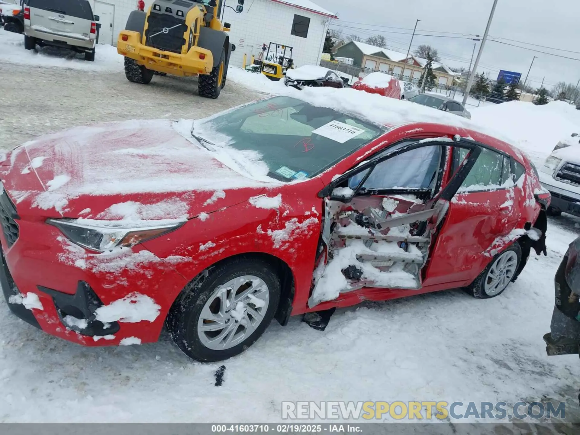14 Photograph of a damaged car JF1GUABC4R8373479 SUBARU IMPREZA 2024