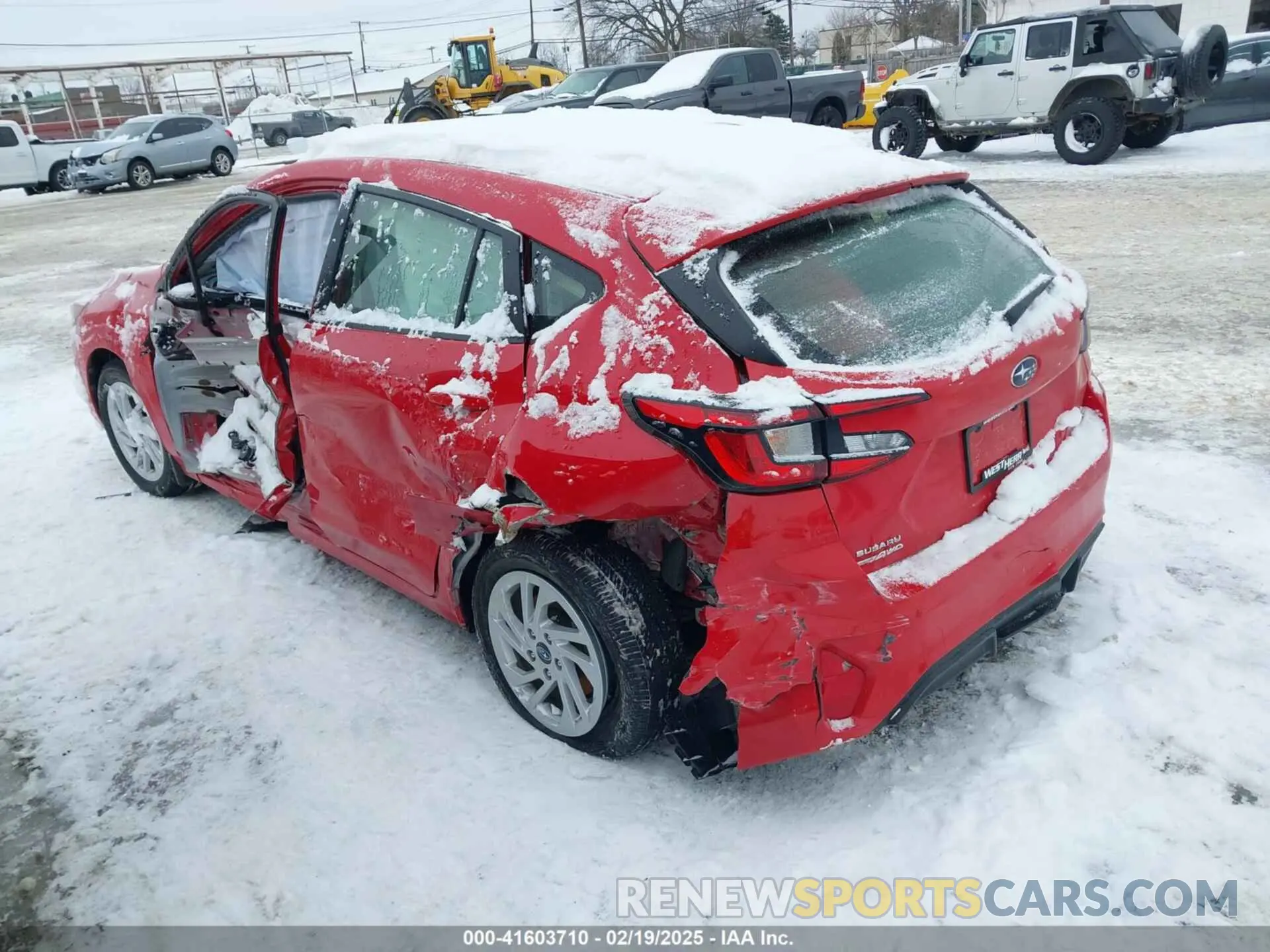 3 Photograph of a damaged car JF1GUABC4R8373479 SUBARU IMPREZA 2024