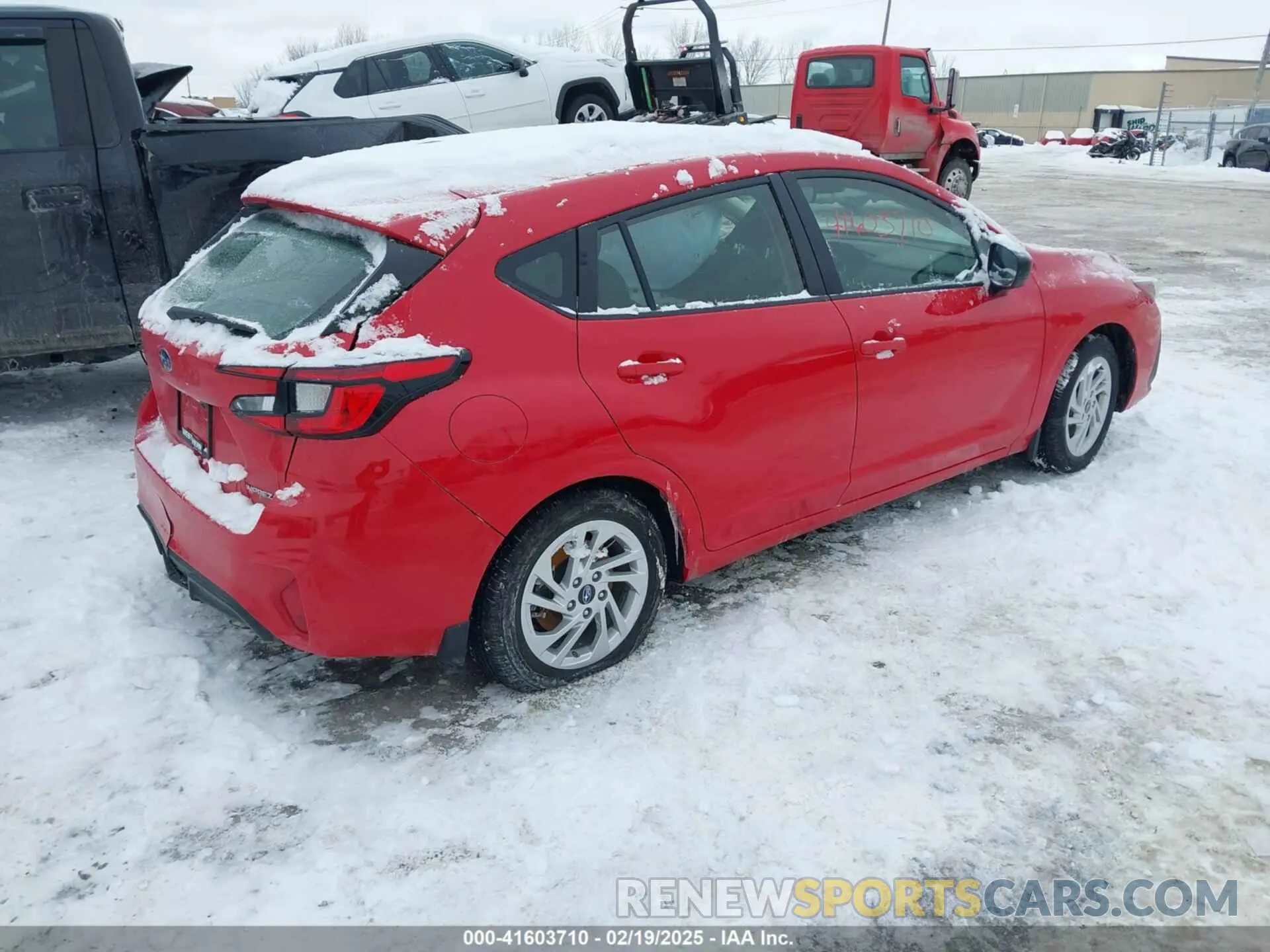 4 Photograph of a damaged car JF1GUABC4R8373479 SUBARU IMPREZA 2024
