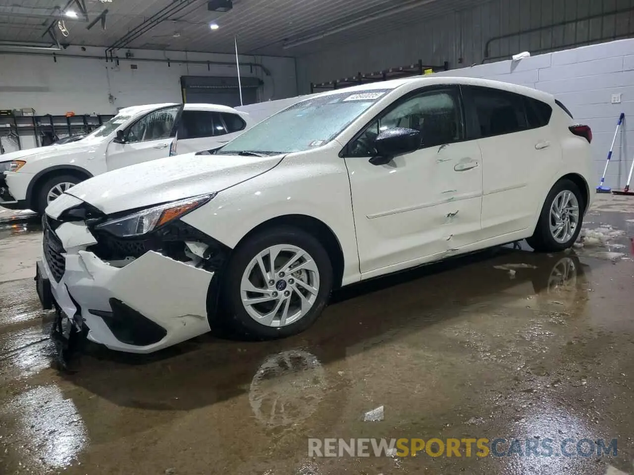 1 Photograph of a damaged car JF1GUABC5R8339700 SUBARU IMPREZA 2024