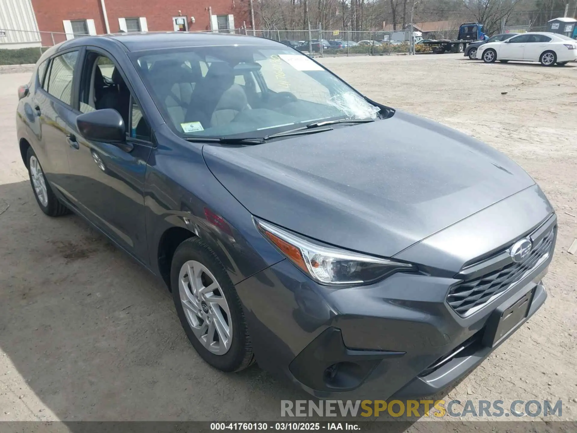 1 Photograph of a damaged car JF1GUABC5R8367397 SUBARU IMPREZA 2024