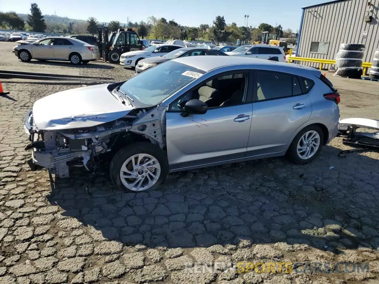 1 Photograph of a damaged car JF1GUABC5R8855569 SUBARU IMPREZA 2024