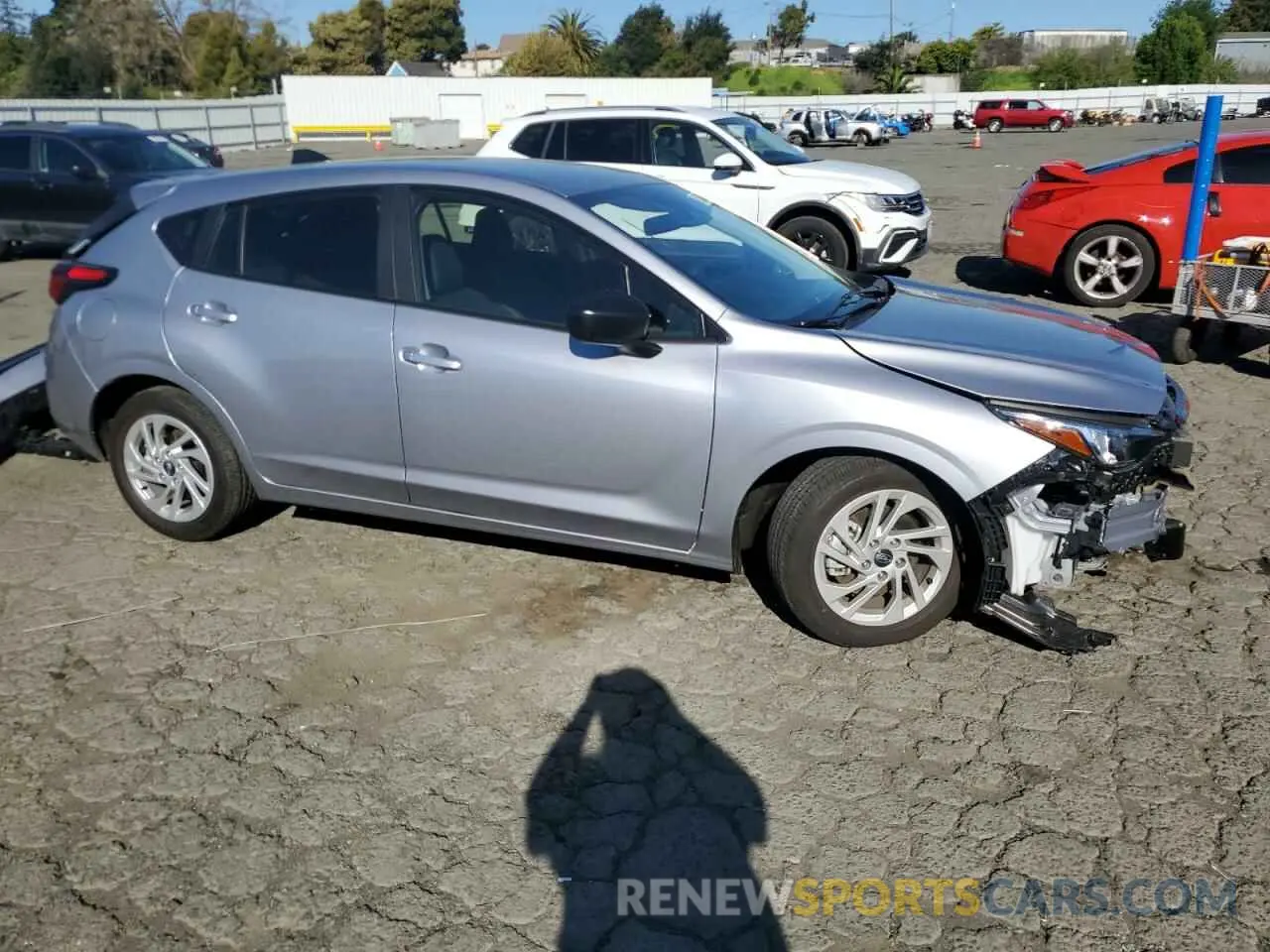 4 Photograph of a damaged car JF1GUABC5R8855569 SUBARU IMPREZA 2024