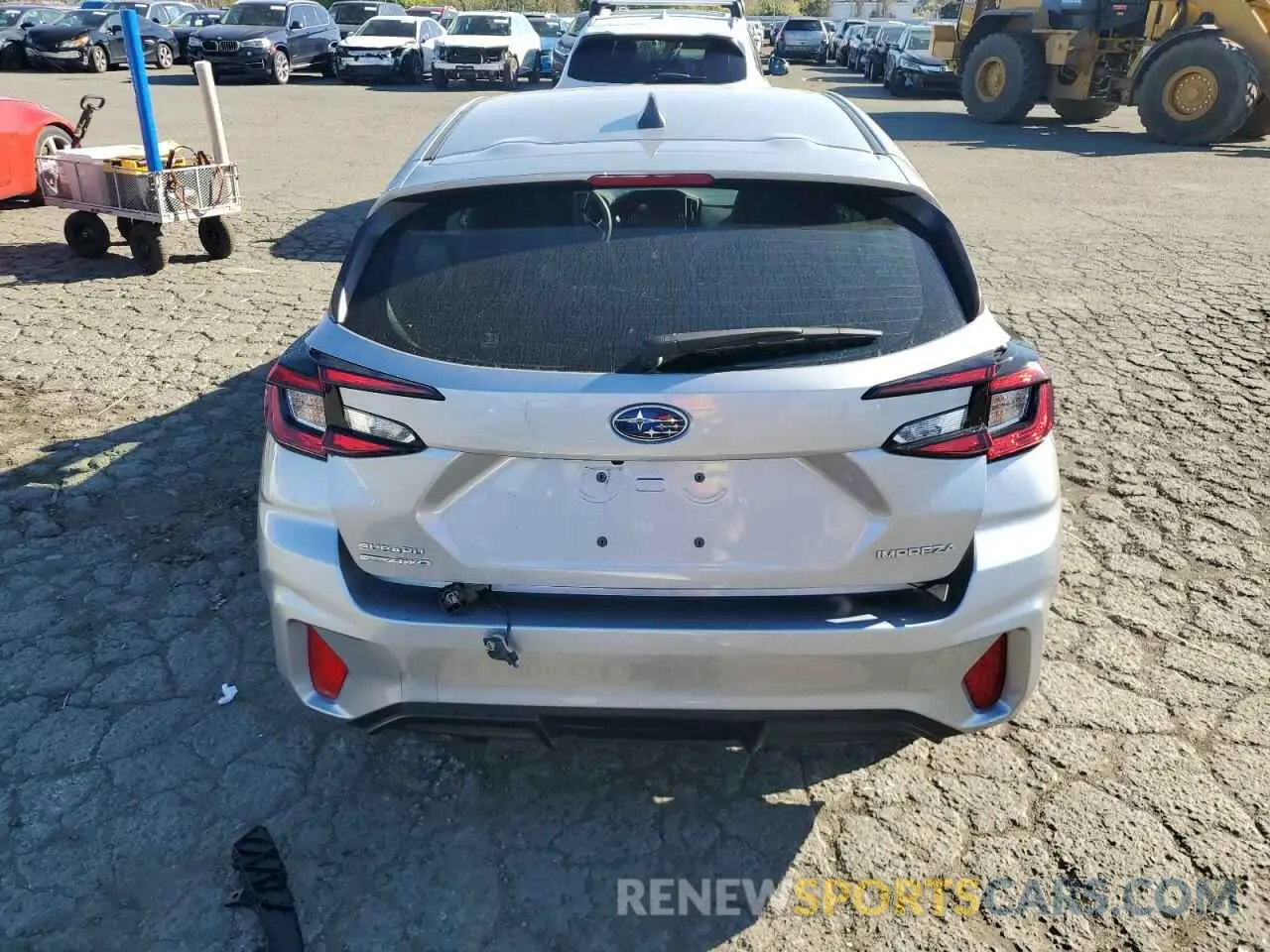 6 Photograph of a damaged car JF1GUABC5R8855569 SUBARU IMPREZA 2024