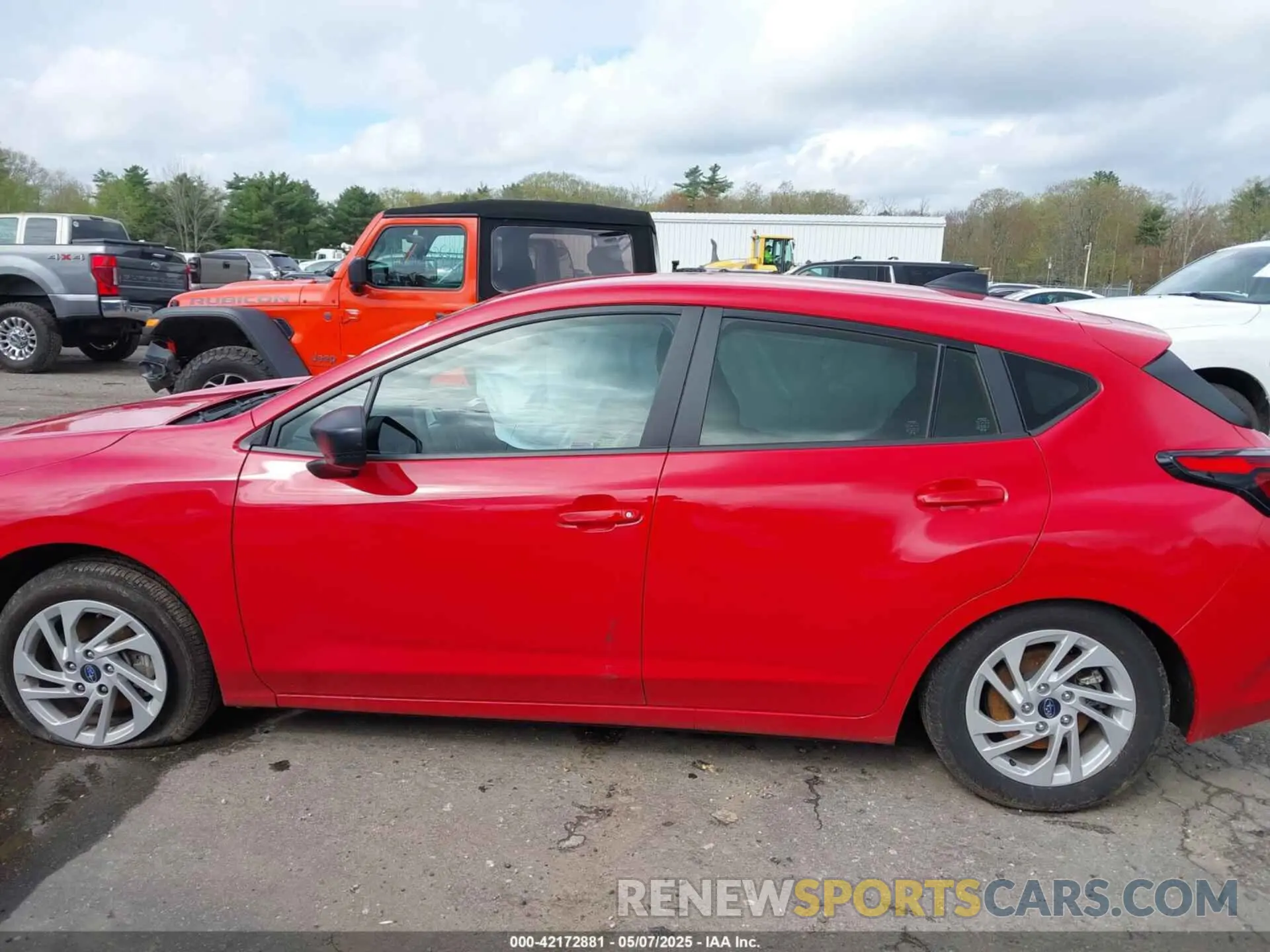 14 Photograph of a damaged car JF1GUABC5R8896932 SUBARU IMPREZA 2024