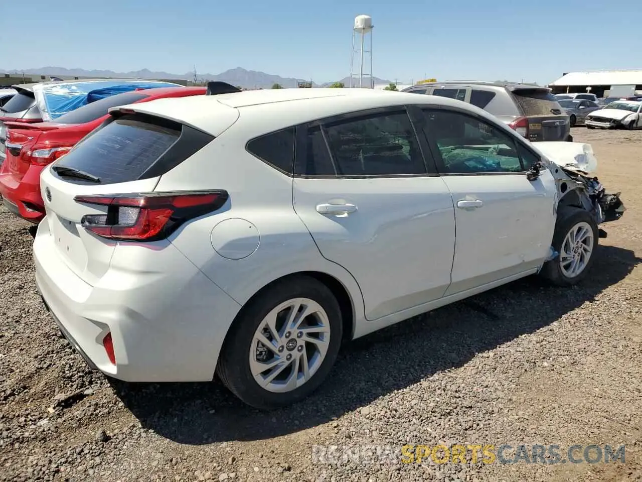 3 Photograph of a damaged car JF1GUABC6R8336174 SUBARU IMPREZA 2024