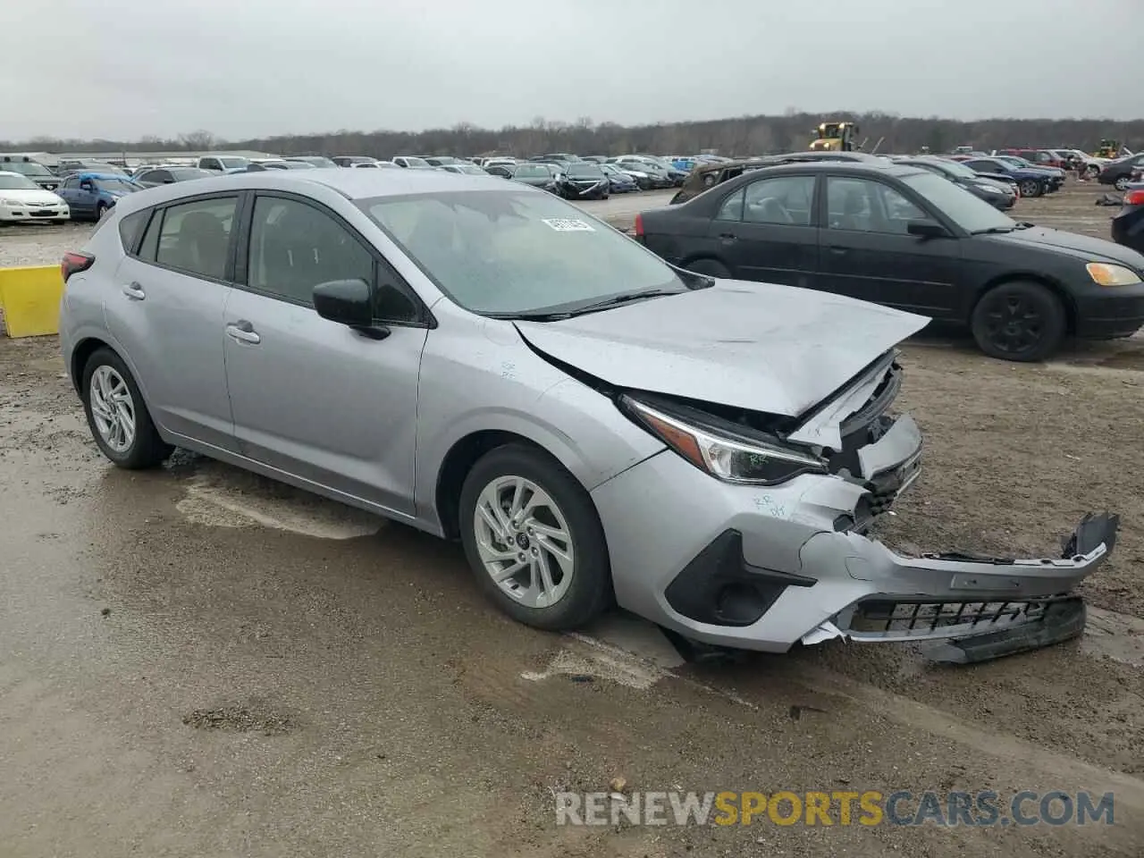 4 Photograph of a damaged car JF1GUABC6R8383799 SUBARU IMPREZA 2024