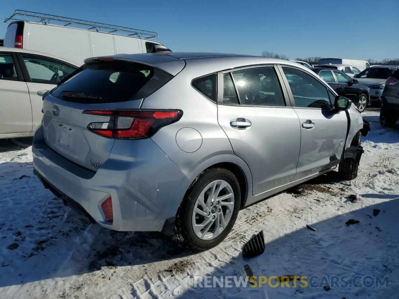 3 Photograph of a damaged car JF1GUABC6R8384502 SUBARU IMPREZA 2024