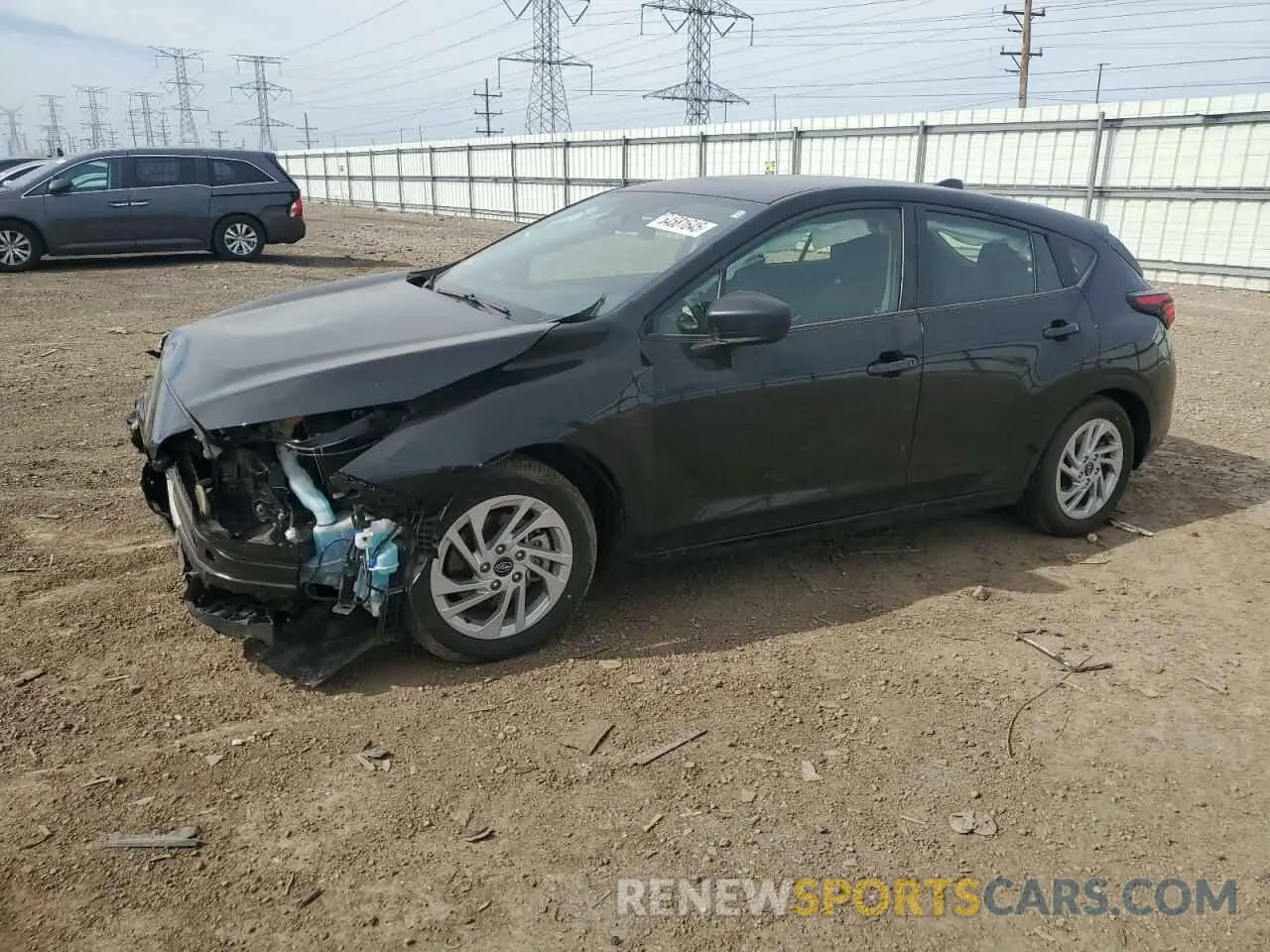 1 Photograph of a damaged car JF1GUABC6R8853152 SUBARU IMPREZA 2024