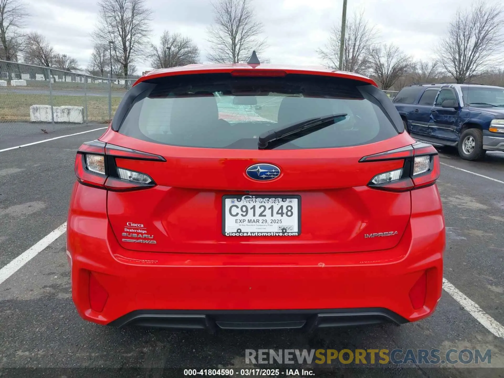16 Photograph of a damaged car JF1GUABC6R8908229 SUBARU IMPREZA 2024