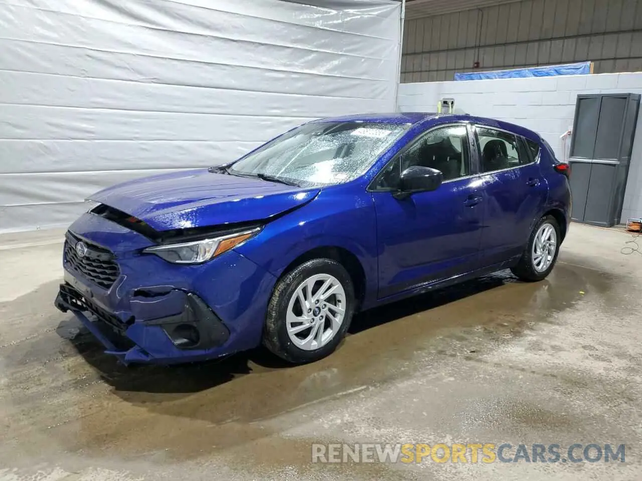 1 Photograph of a damaged car JF1GUABC7R8260724 SUBARU IMPREZA 2024