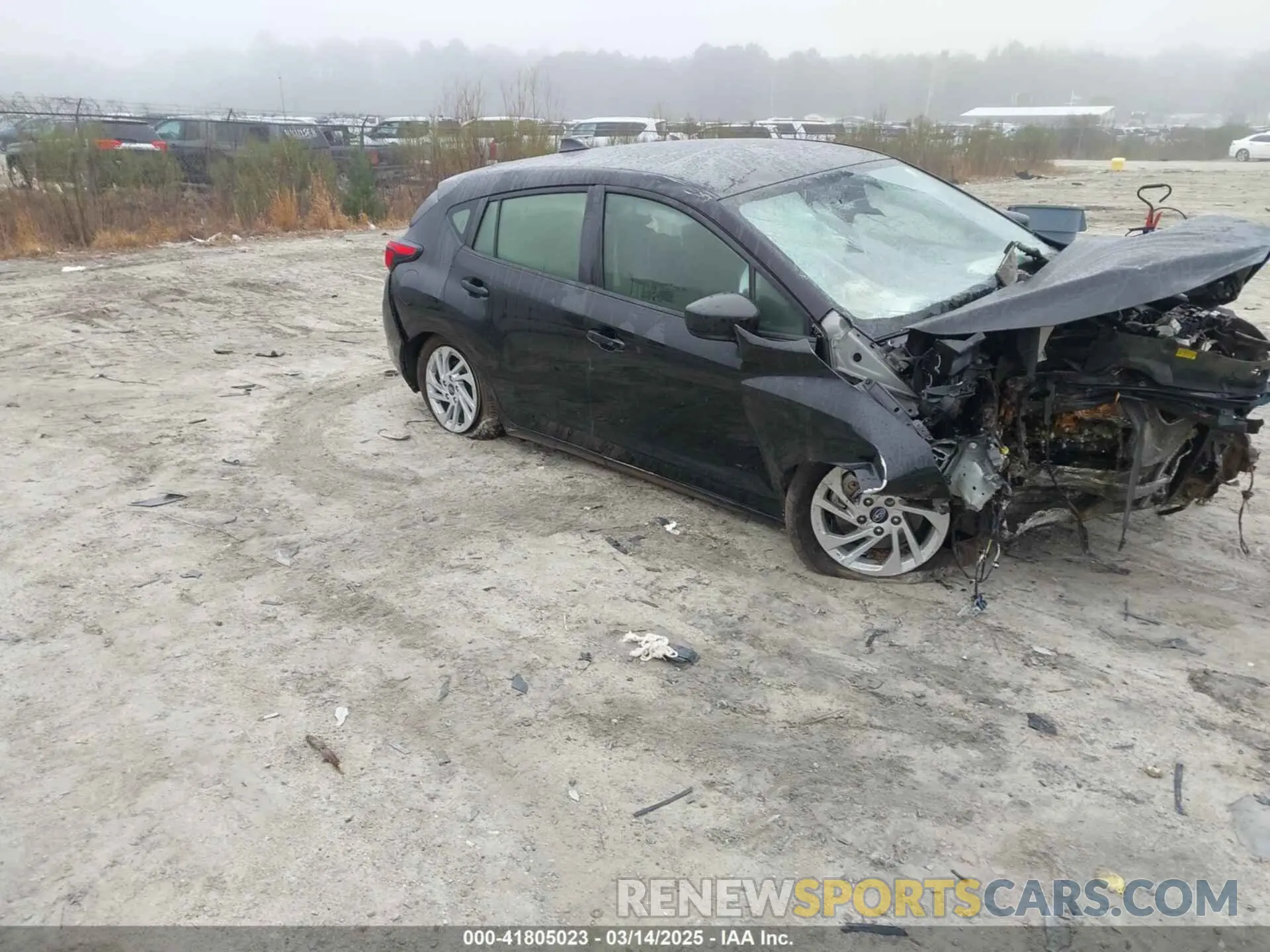 1 Photograph of a damaged car JF1GUABC7R8265244 SUBARU IMPREZA 2024