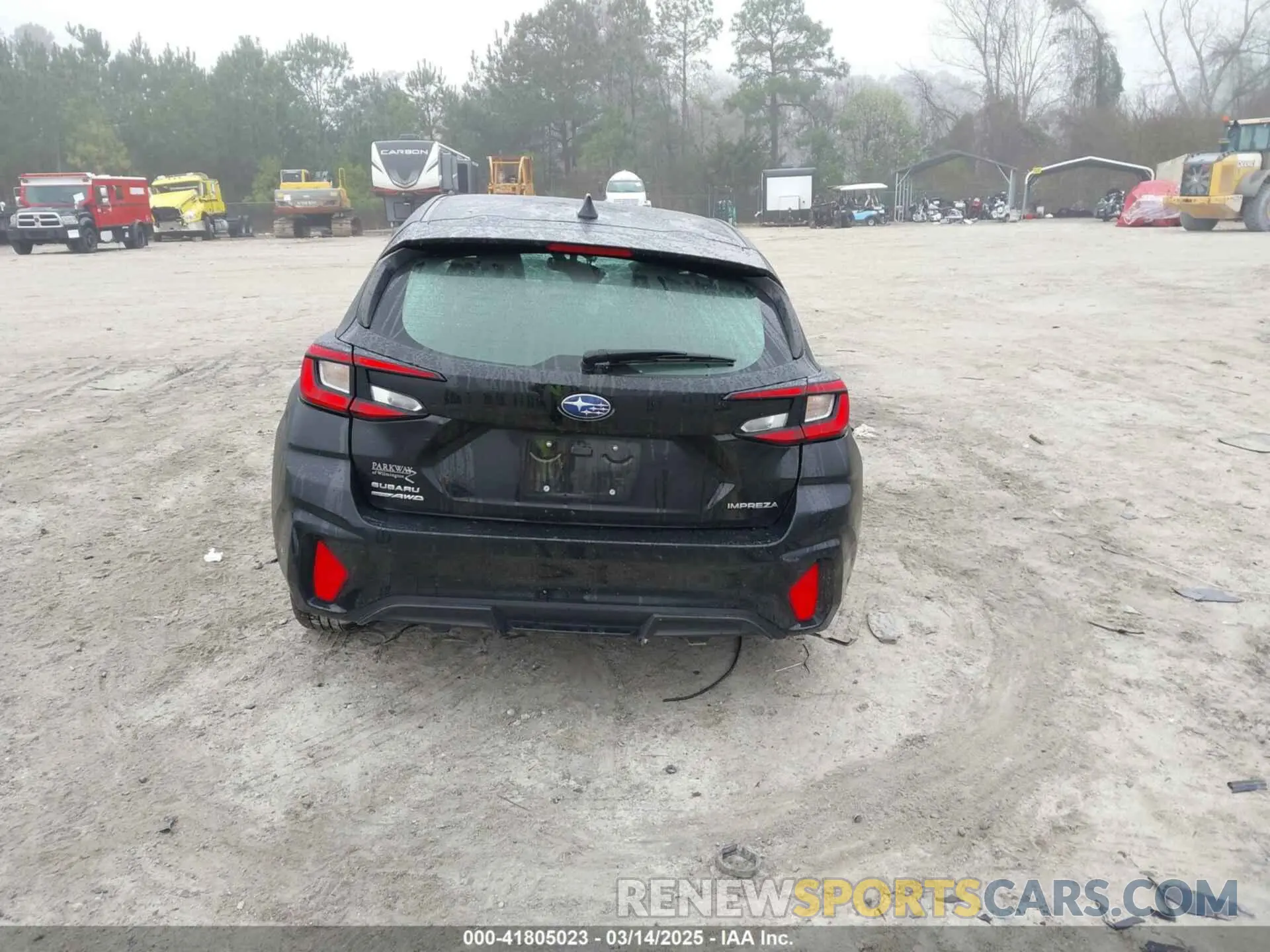 17 Photograph of a damaged car JF1GUABC7R8265244 SUBARU IMPREZA 2024