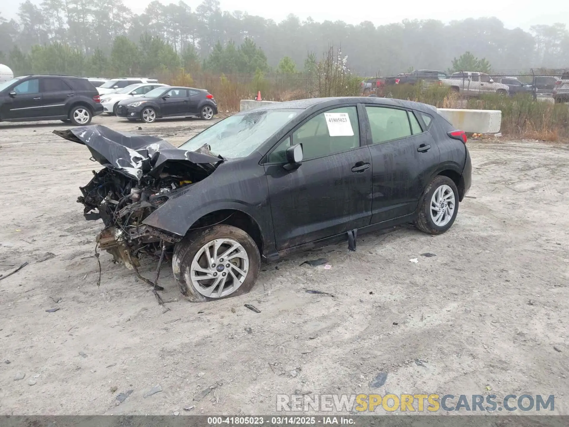 2 Photograph of a damaged car JF1GUABC7R8265244 SUBARU IMPREZA 2024