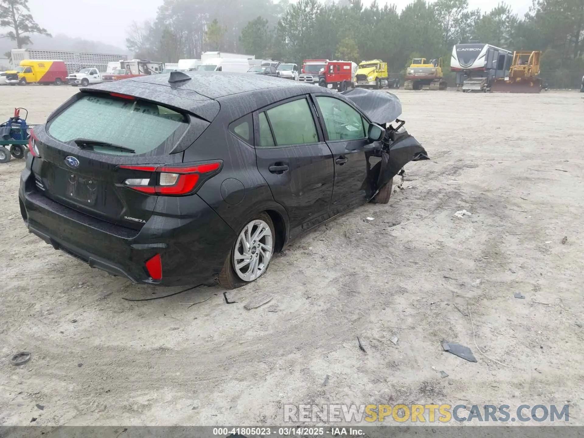 4 Photograph of a damaged car JF1GUABC7R8265244 SUBARU IMPREZA 2024