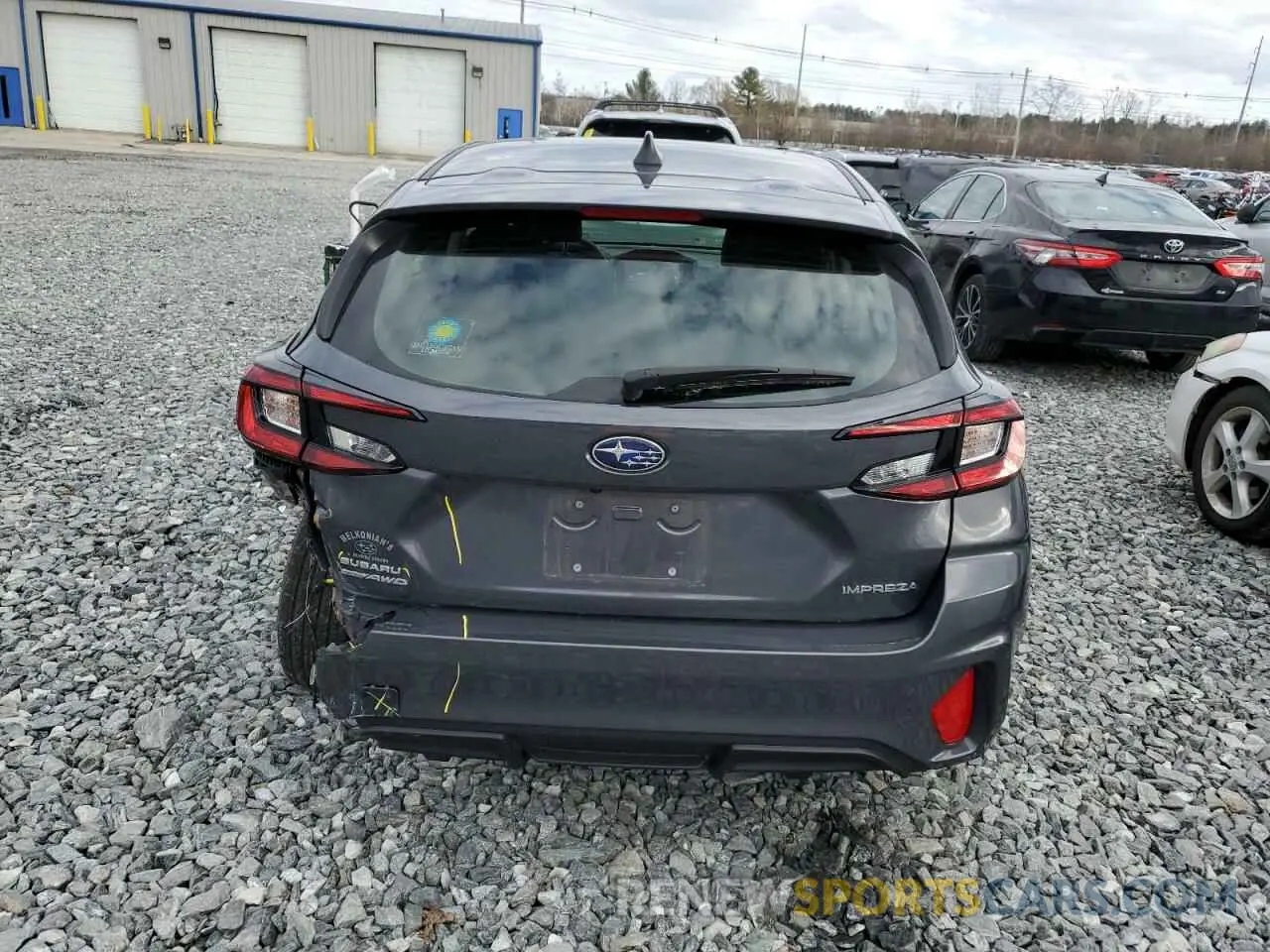 6 Photograph of a damaged car JF1GUABC7R8272159 SUBARU IMPREZA 2024
