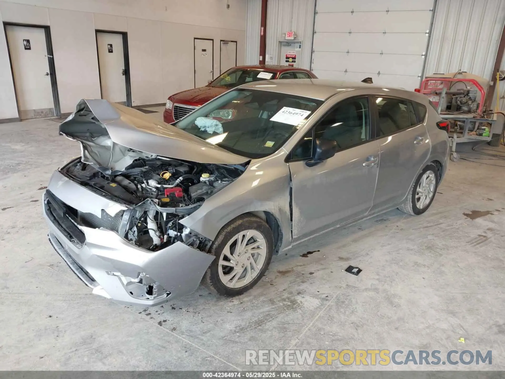 2 Photograph of a damaged car JF1GUABC7R8316239 SUBARU IMPREZA 2024