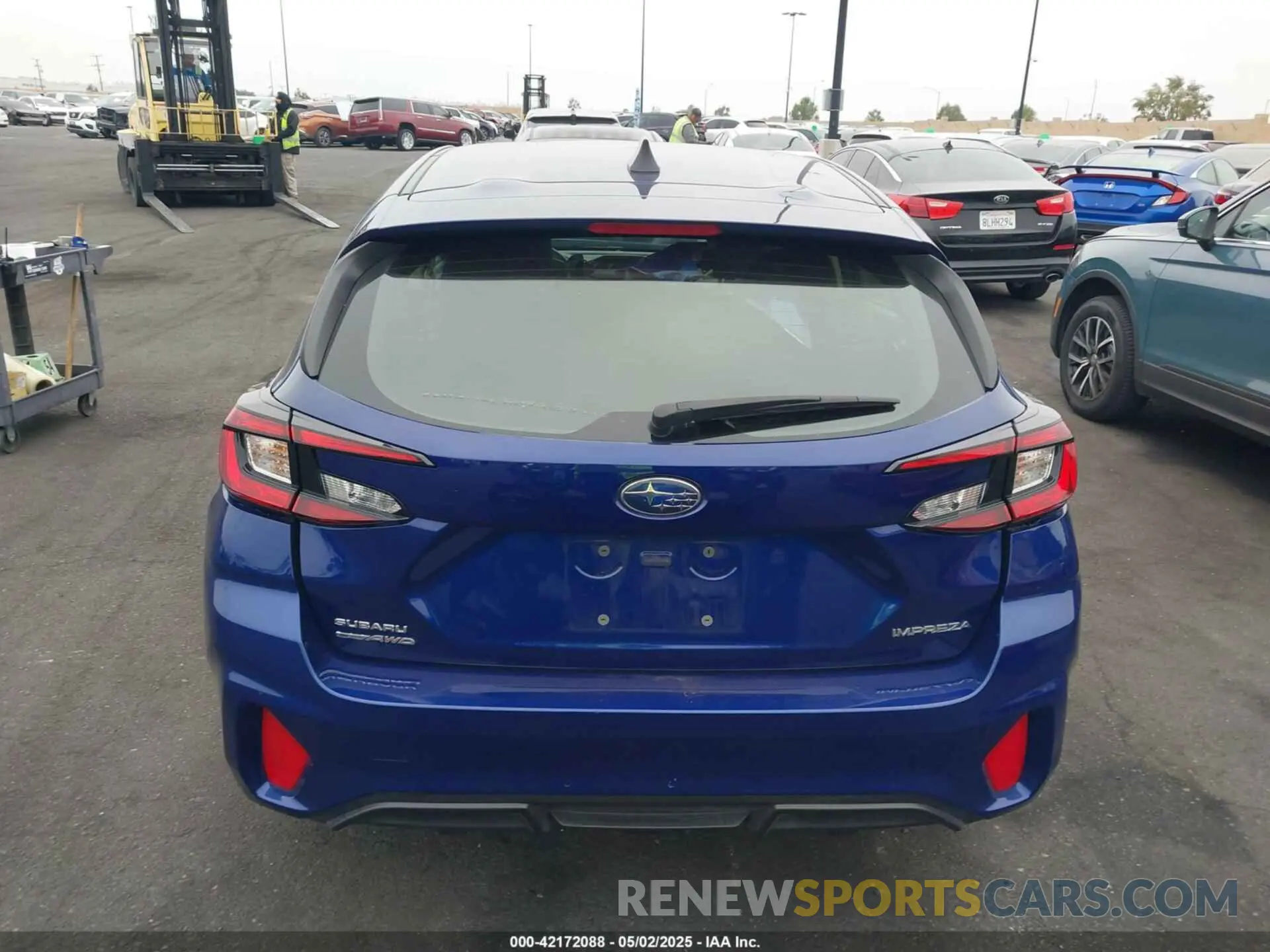 17 Photograph of a damaged car JF1GUABC7R8379504 SUBARU IMPREZA 2024