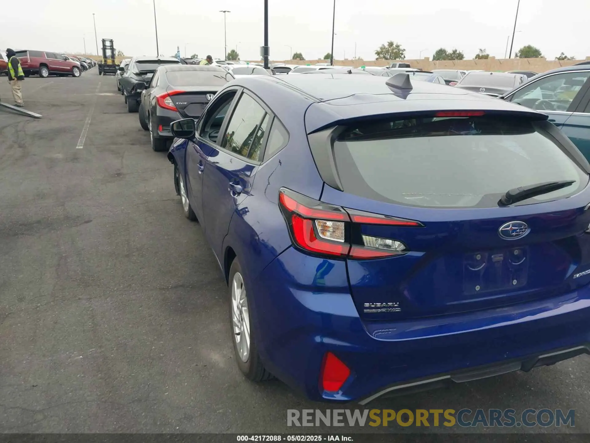 3 Photograph of a damaged car JF1GUABC7R8379504 SUBARU IMPREZA 2024