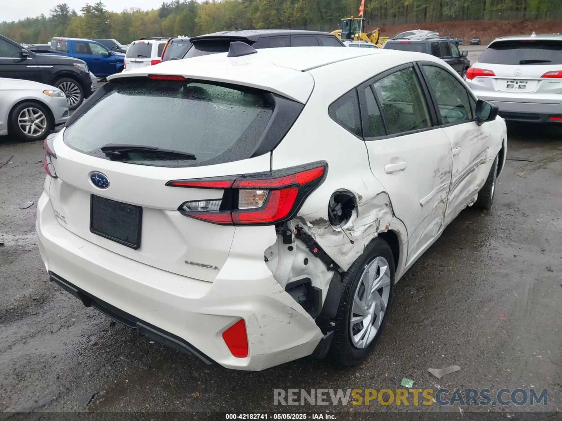 4 Photograph of a damaged car JF1GUABC8R8319554 SUBARU IMPREZA 2024