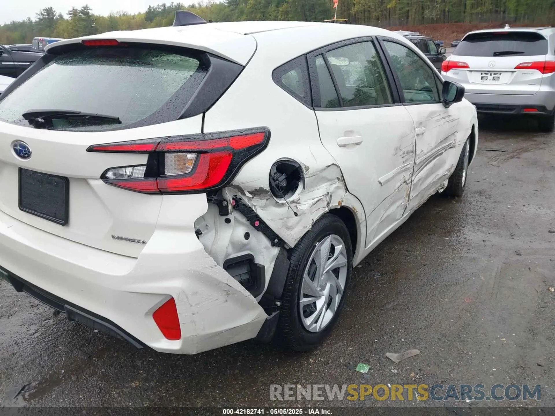 6 Photograph of a damaged car JF1GUABC8R8319554 SUBARU IMPREZA 2024