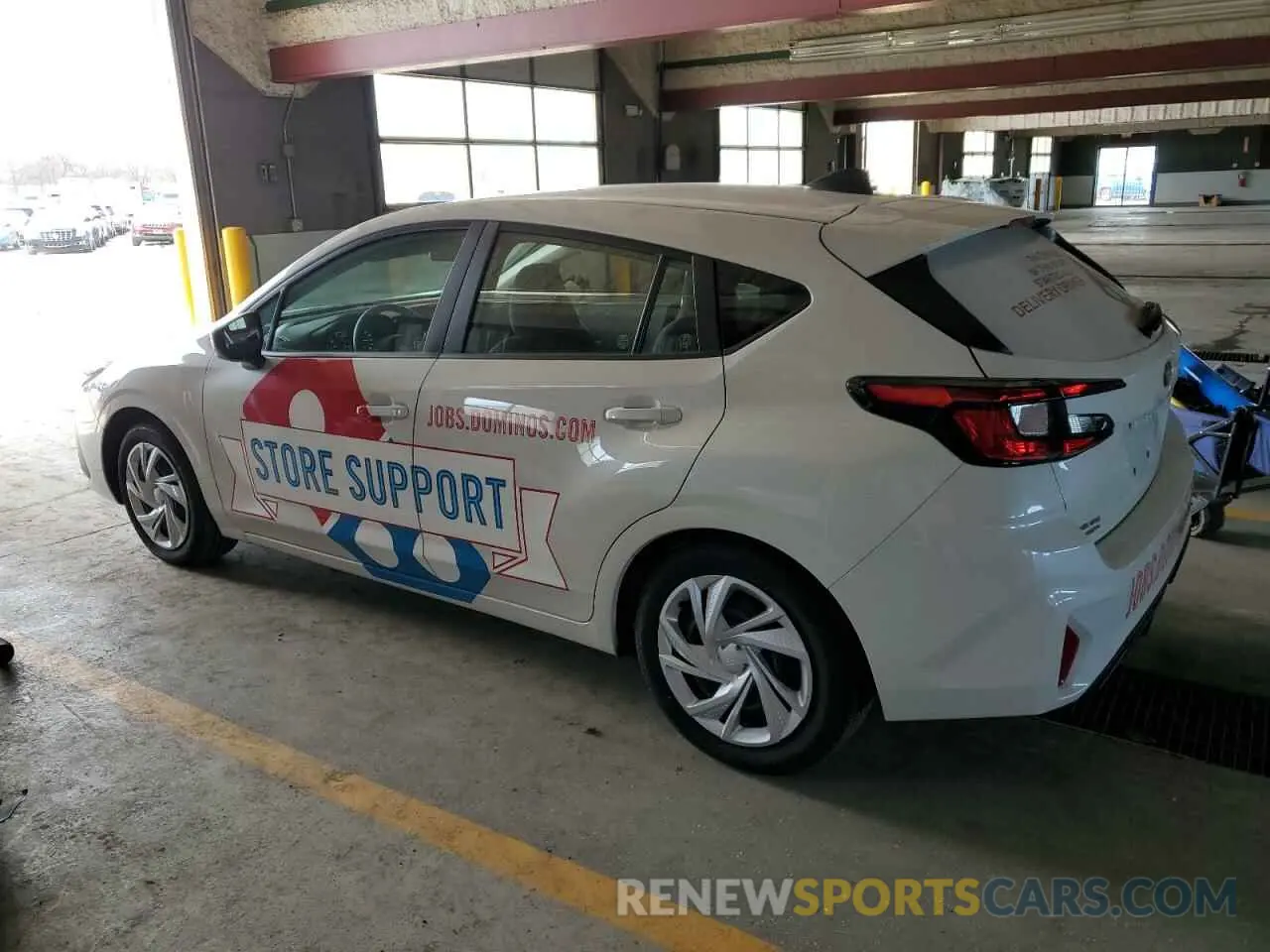 2 Photograph of a damaged car JF1GUABC8R8323314 SUBARU IMPREZA 2024