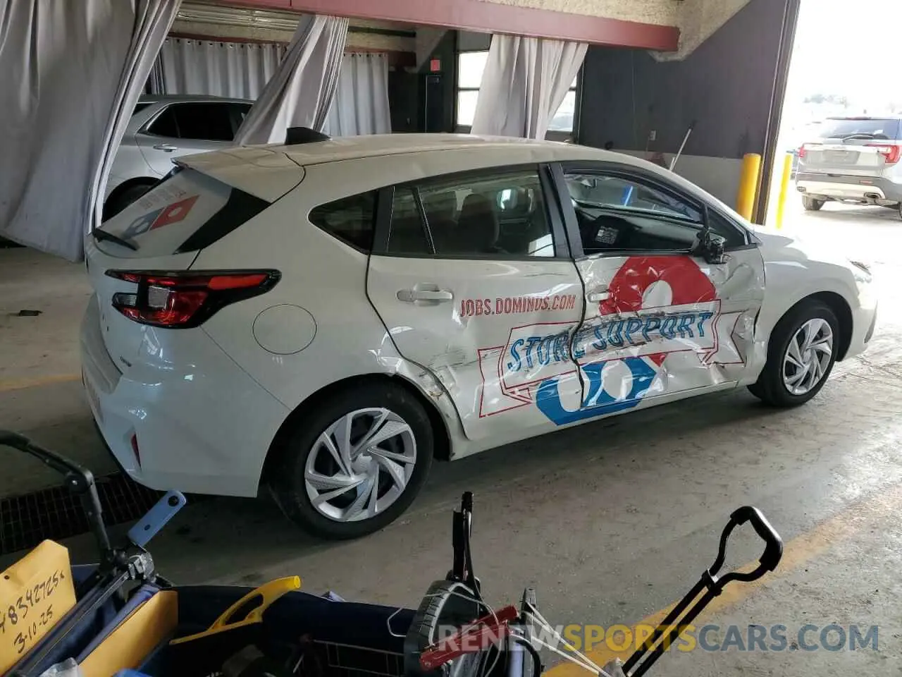 3 Photograph of a damaged car JF1GUABC8R8323314 SUBARU IMPREZA 2024