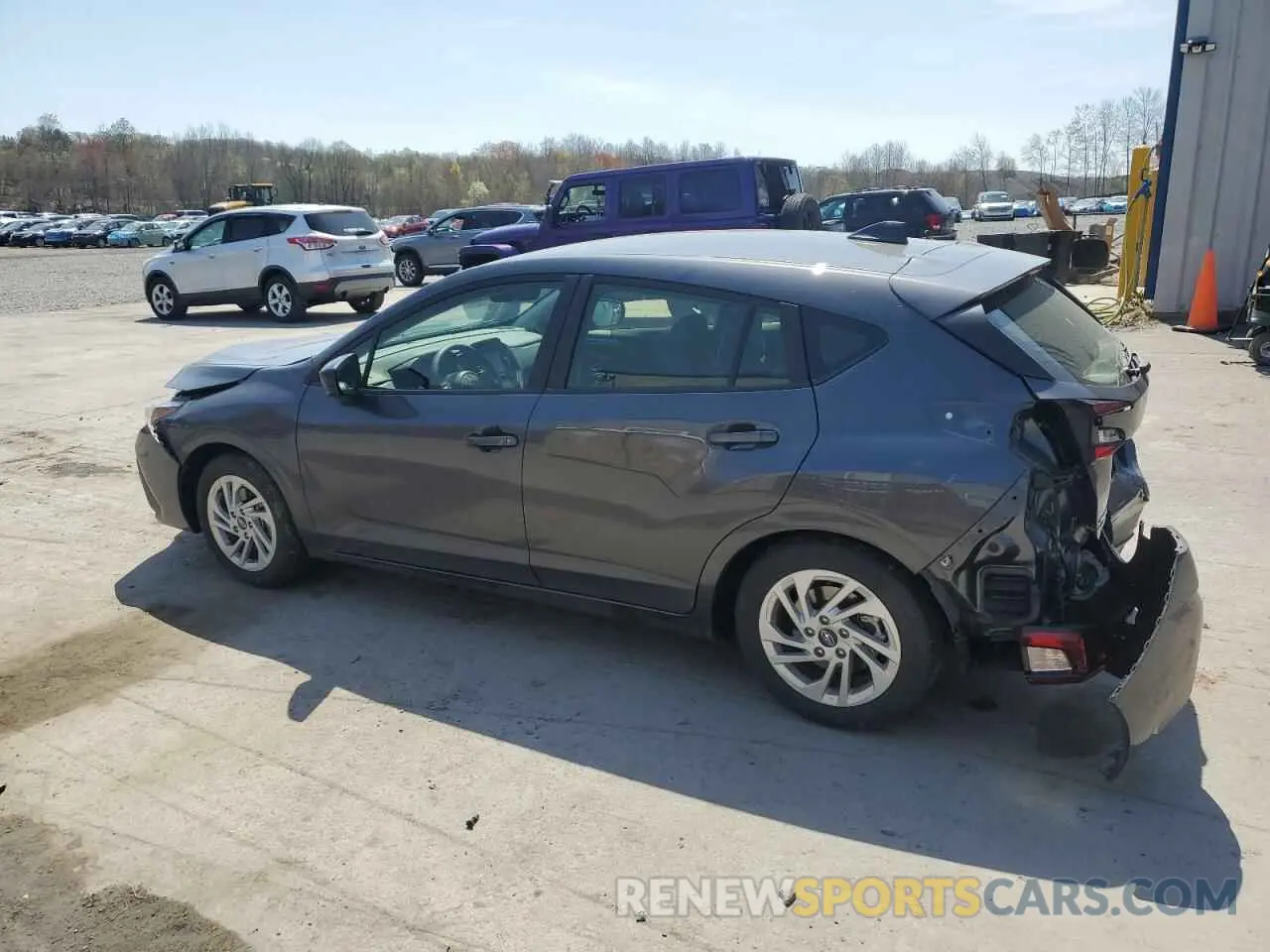 2 Photograph of a damaged car JF1GUABC8R8374344 SUBARU IMPREZA 2024