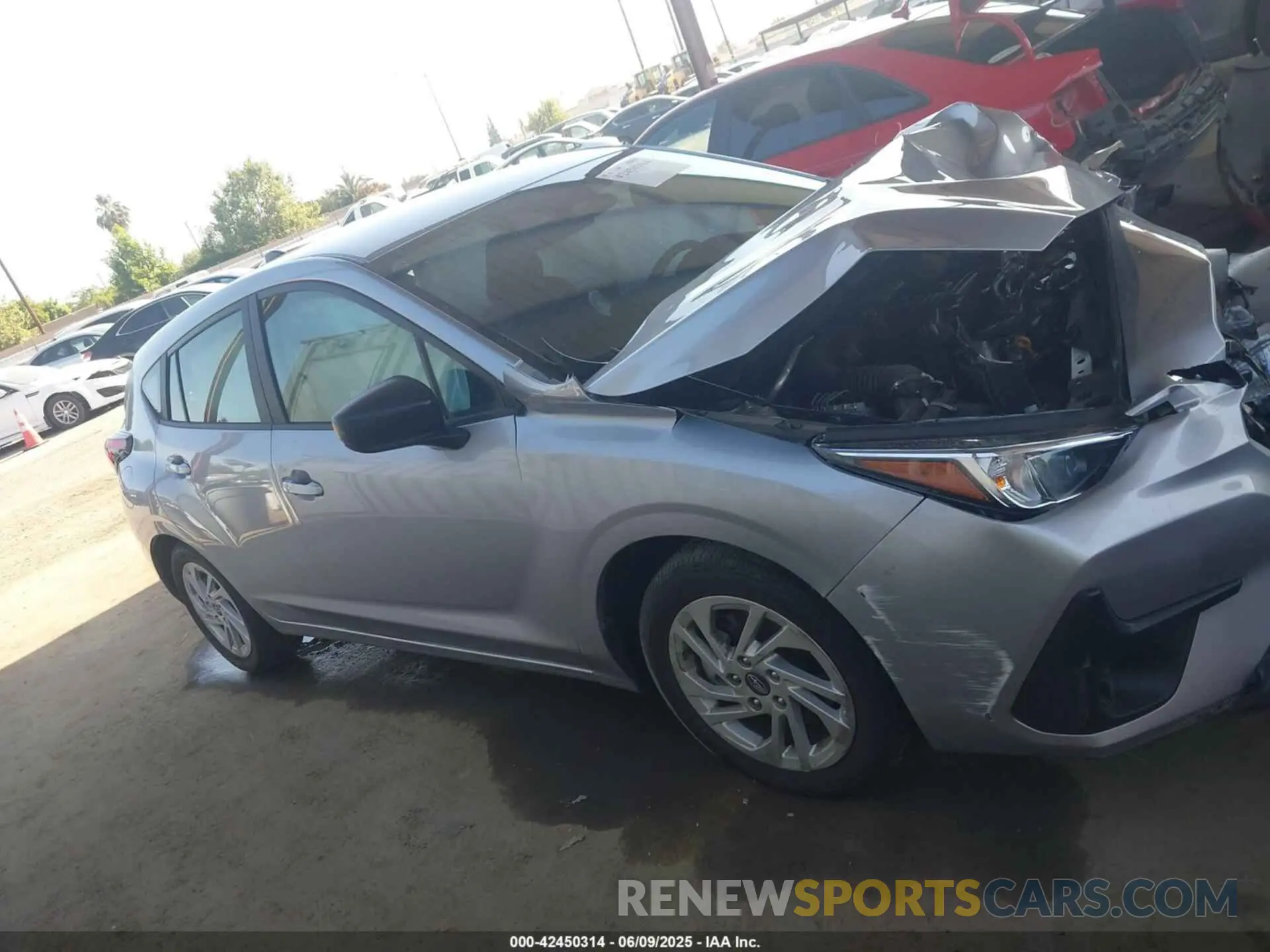 13 Photograph of a damaged car JF1GUABC8R8383769 SUBARU IMPREZA 2024