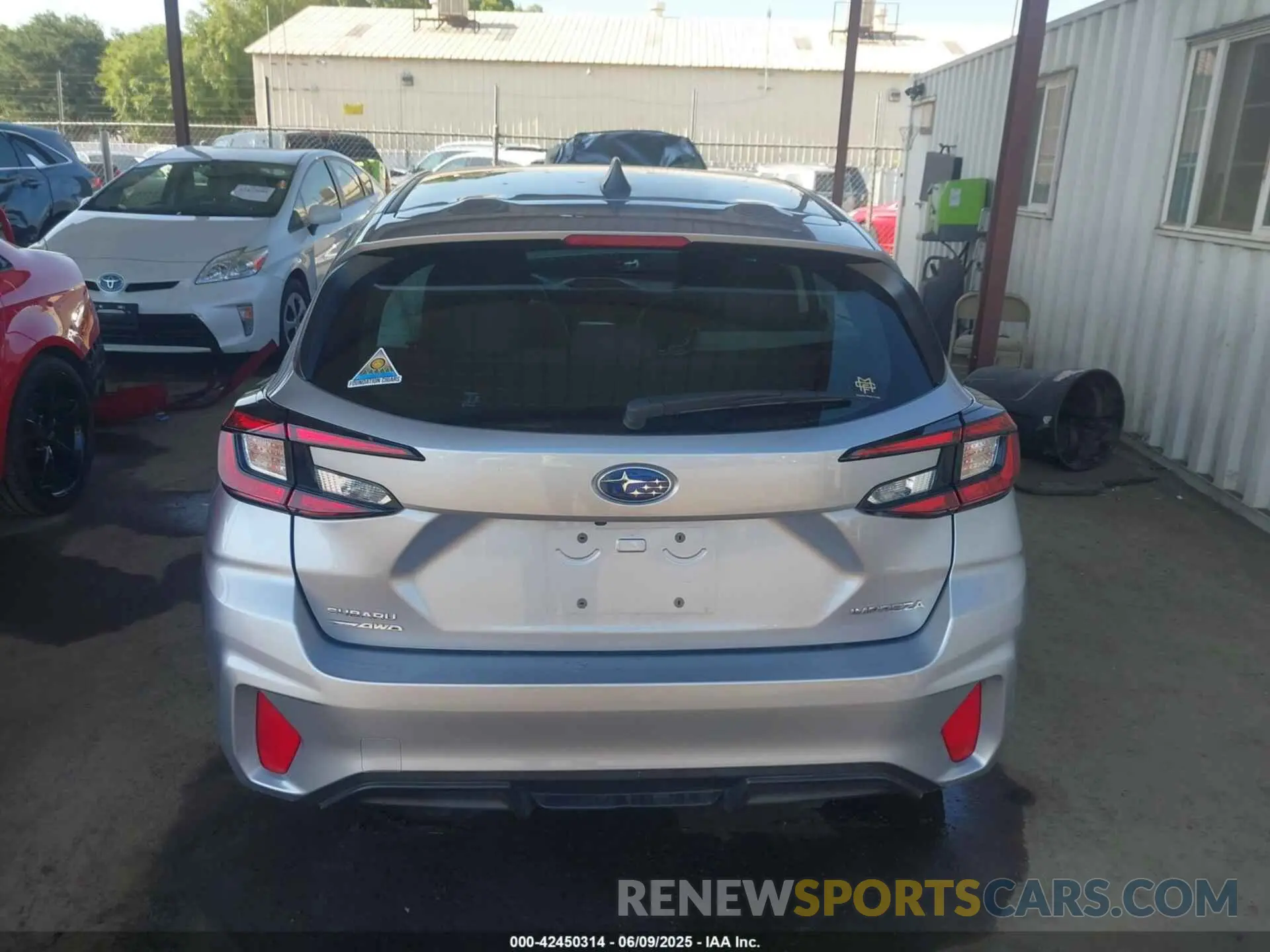 16 Photograph of a damaged car JF1GUABC8R8383769 SUBARU IMPREZA 2024