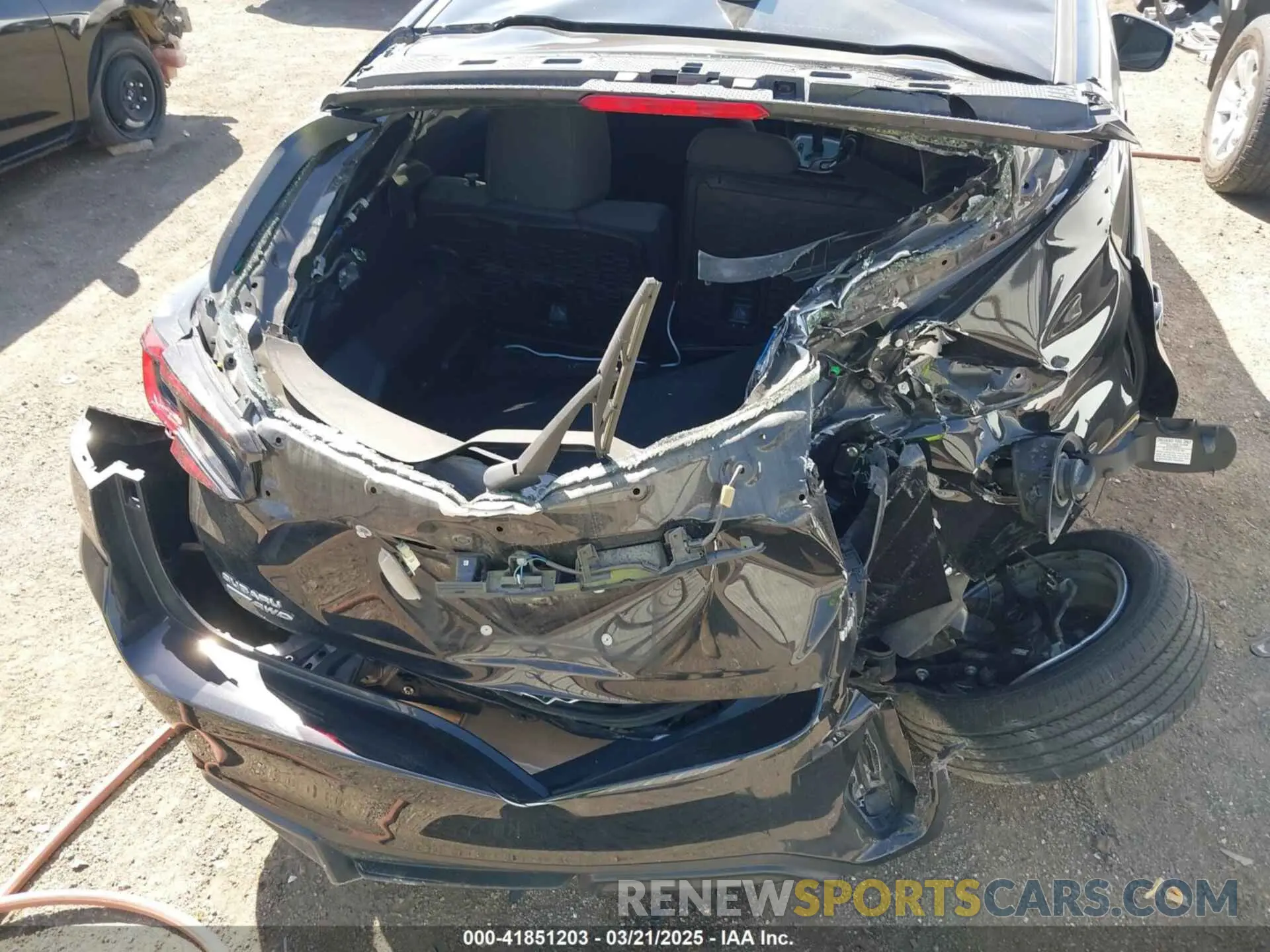 6 Photograph of a damaged car JF1GUABC9R8218880 SUBARU IMPREZA 2024