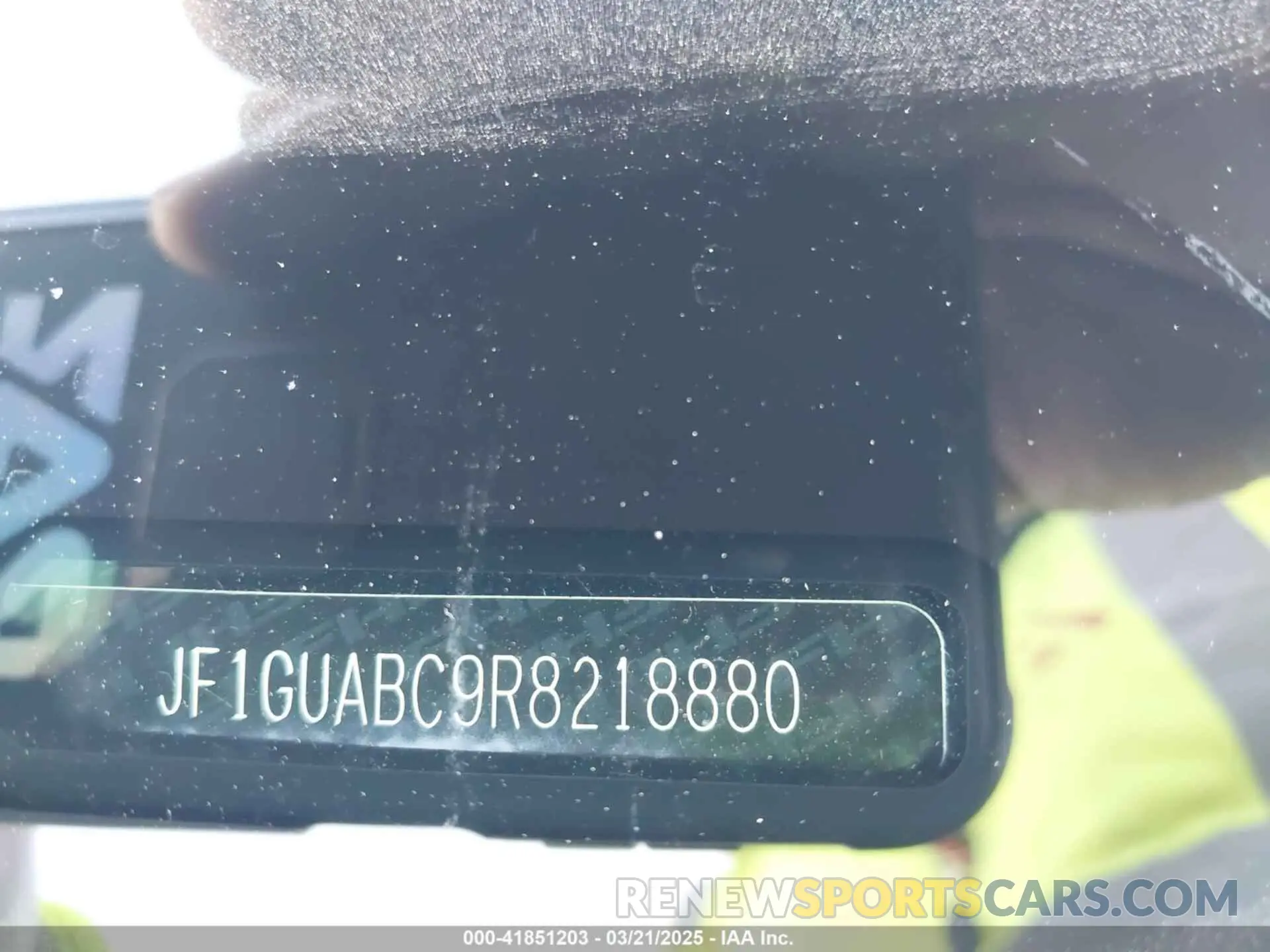 9 Photograph of a damaged car JF1GUABC9R8218880 SUBARU IMPREZA 2024
