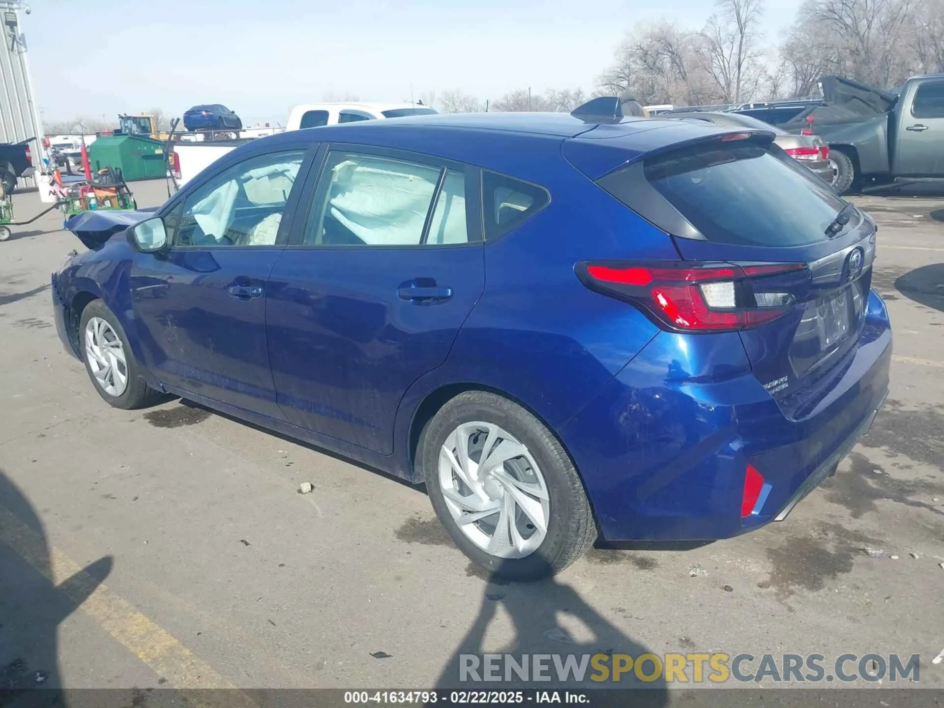 3 Photograph of a damaged car JF1GUABC9R8274821 SUBARU IMPREZA 2024