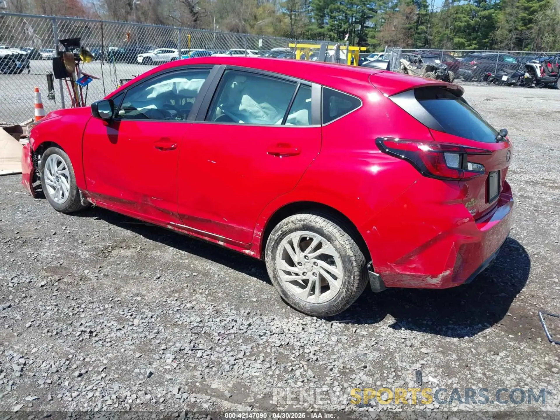 3 Photograph of a damaged car JF1GUABC9R8873735 SUBARU IMPREZA 2024