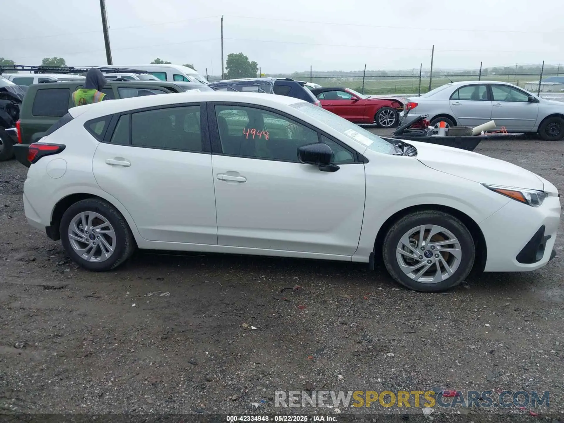 13 Photograph of a damaged car JF1GUABCXR8324402 SUBARU IMPREZA 2024