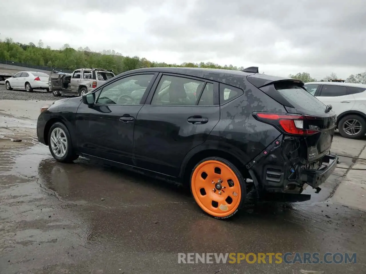 2 Photograph of a damaged car JF1GUABCXR8343595 SUBARU IMPREZA 2024