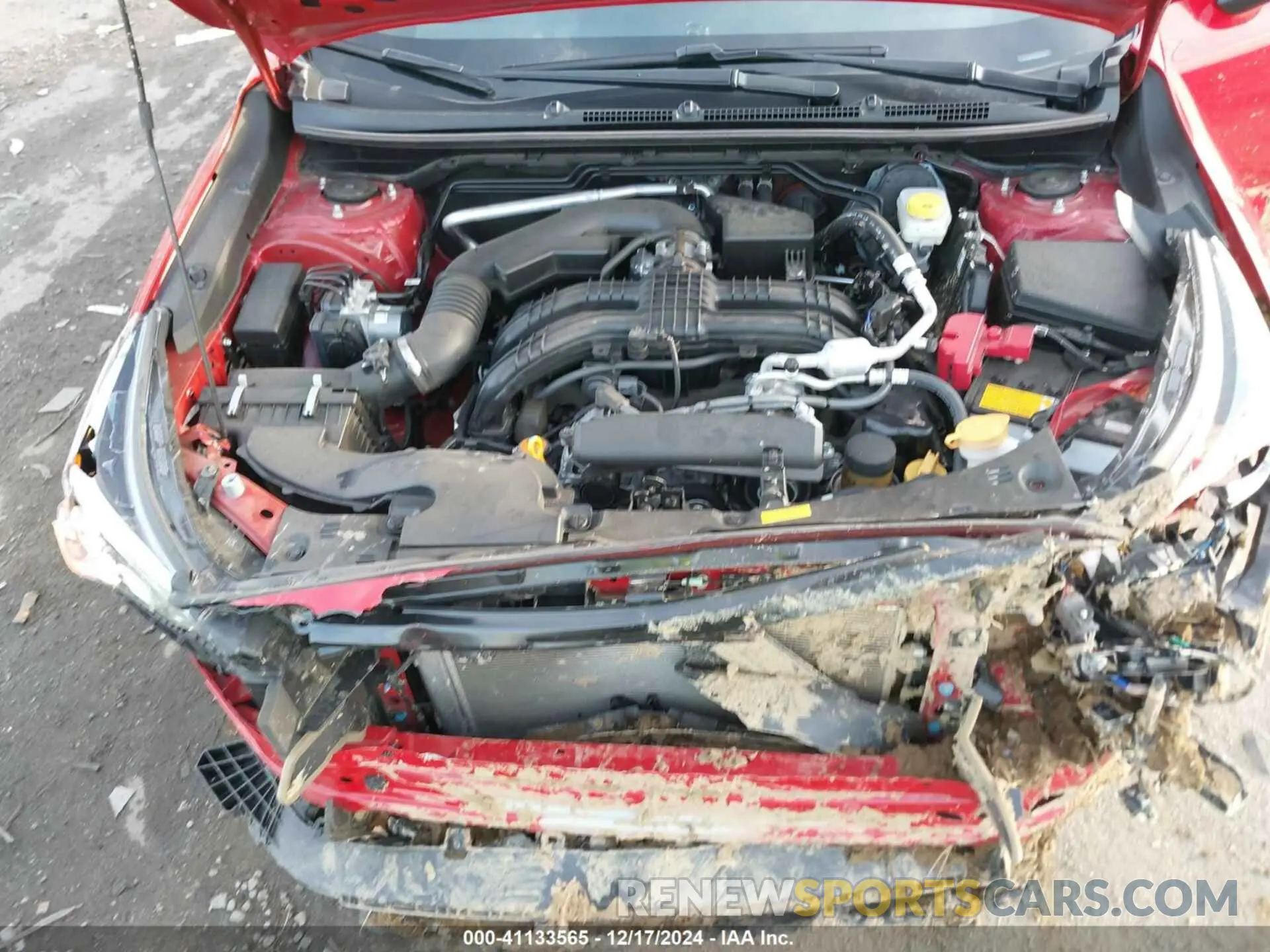 10 Photograph of a damaged car JF1GUAFC0R8343759 SUBARU IMPREZA 2024