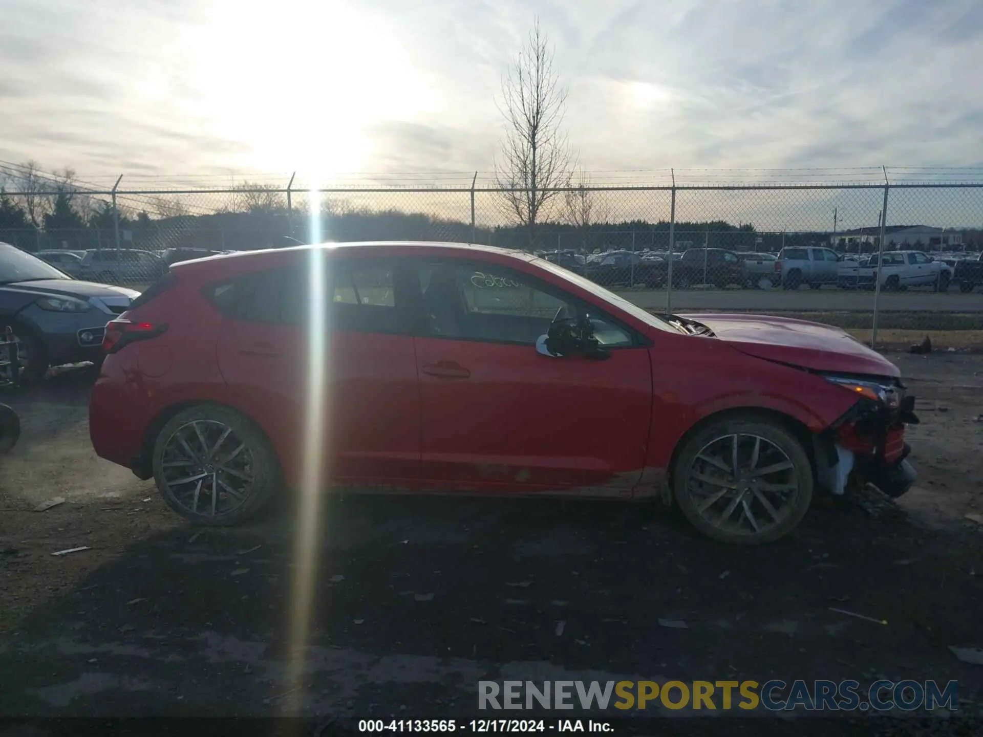 13 Photograph of a damaged car JF1GUAFC0R8343759 SUBARU IMPREZA 2024