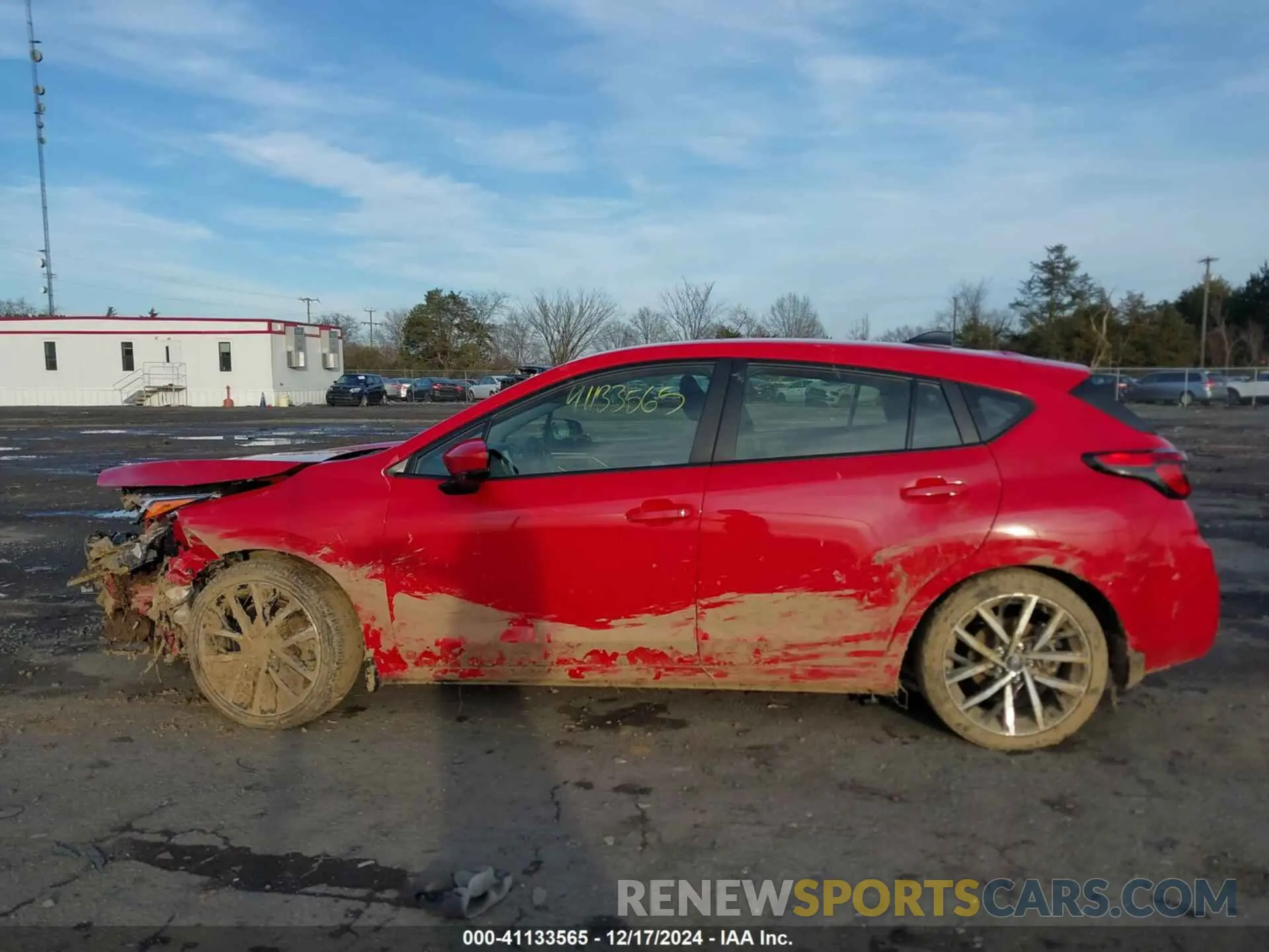 14 Photograph of a damaged car JF1GUAFC0R8343759 SUBARU IMPREZA 2024