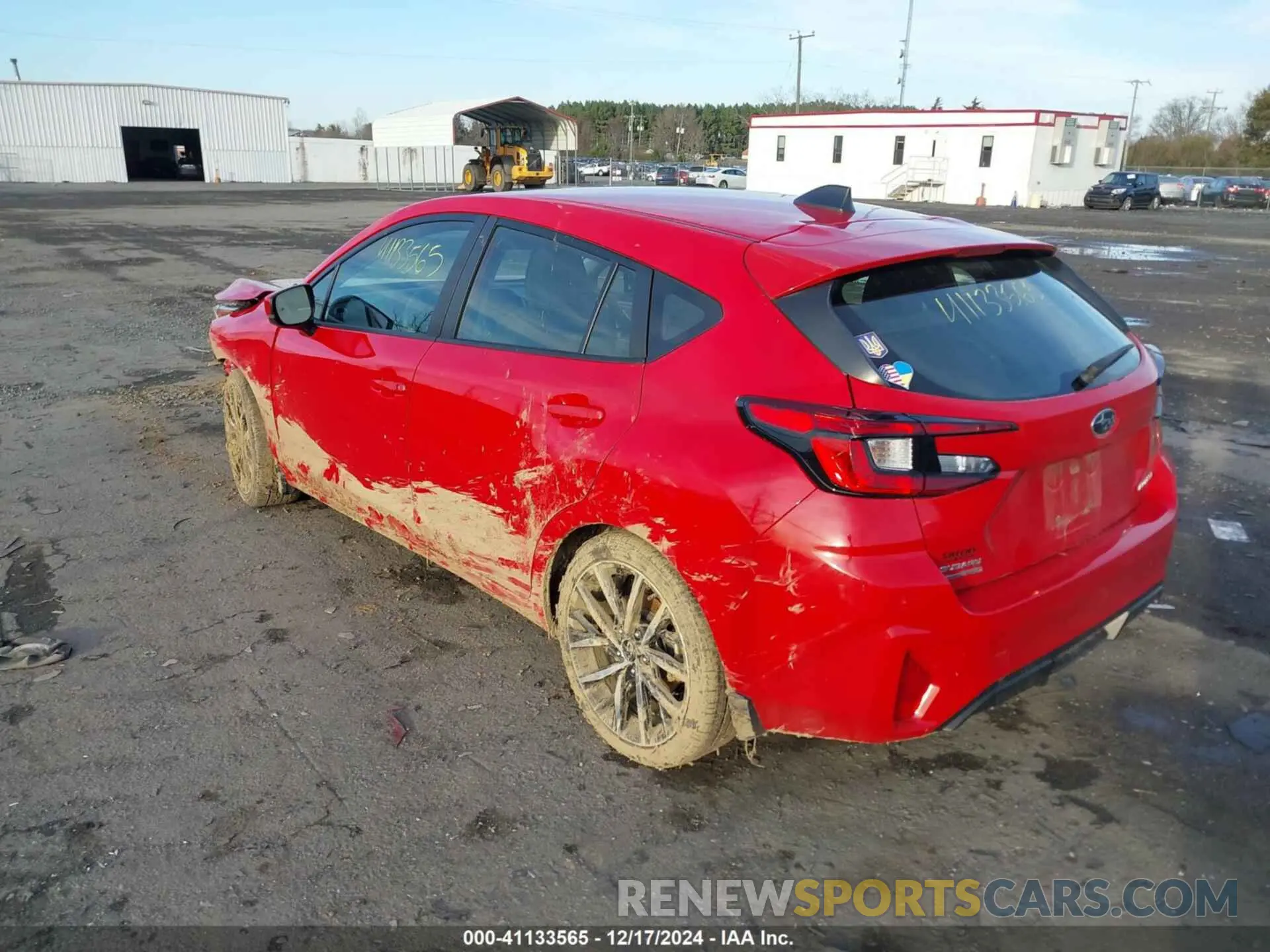 3 Photograph of a damaged car JF1GUAFC0R8343759 SUBARU IMPREZA 2024