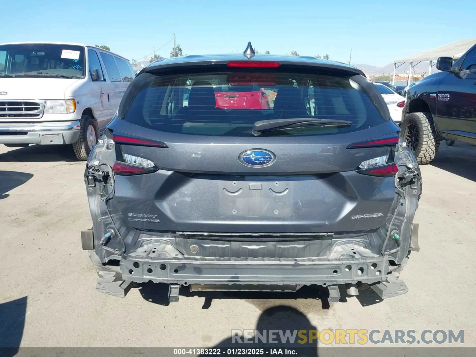 17 Photograph of a damaged car JF1GUAFC0R8363297 SUBARU IMPREZA 2024