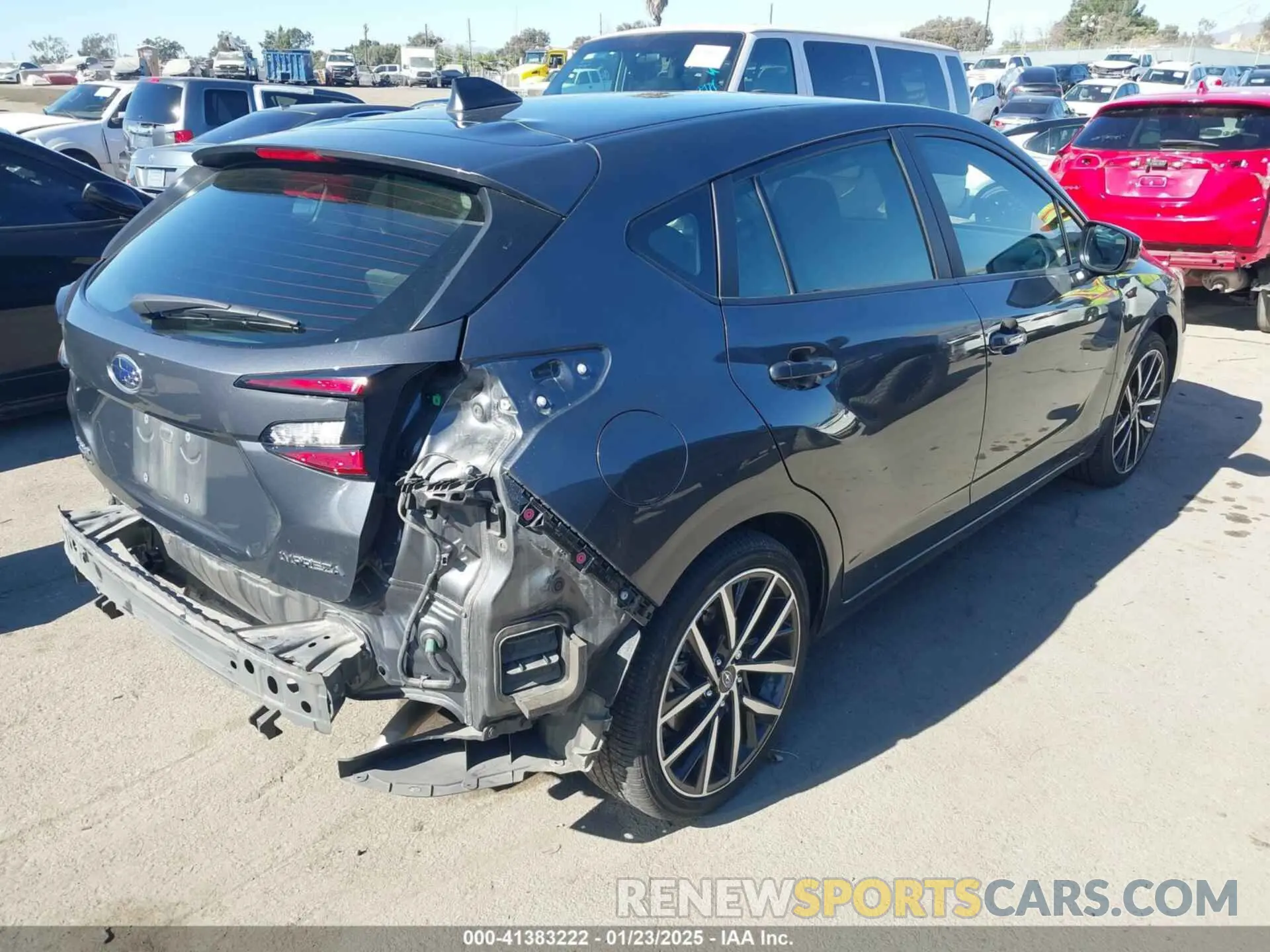 4 Photograph of a damaged car JF1GUAFC0R8363297 SUBARU IMPREZA 2024