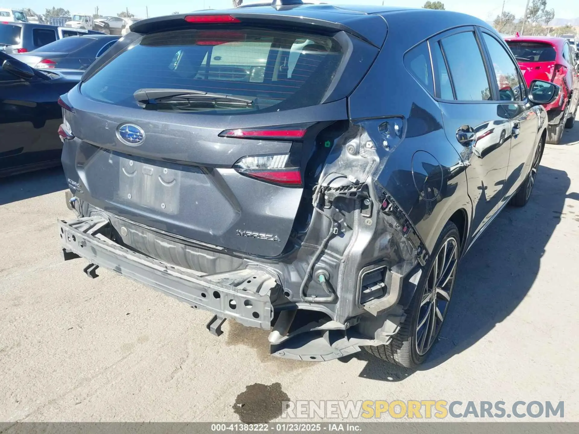 6 Photograph of a damaged car JF1GUAFC0R8363297 SUBARU IMPREZA 2024