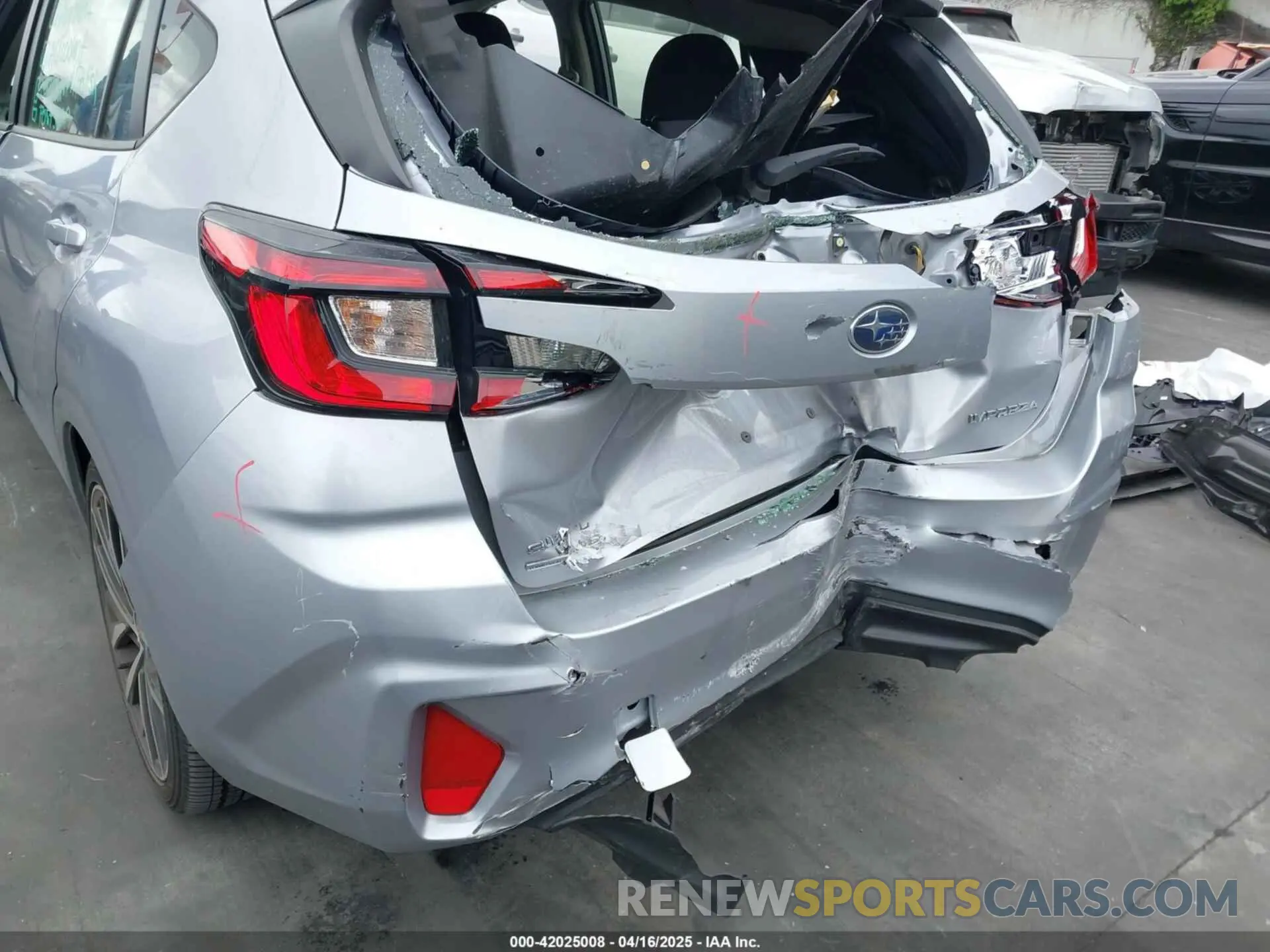 17 Photograph of a damaged car JF1GUAFC1R8342099 SUBARU IMPREZA 2024