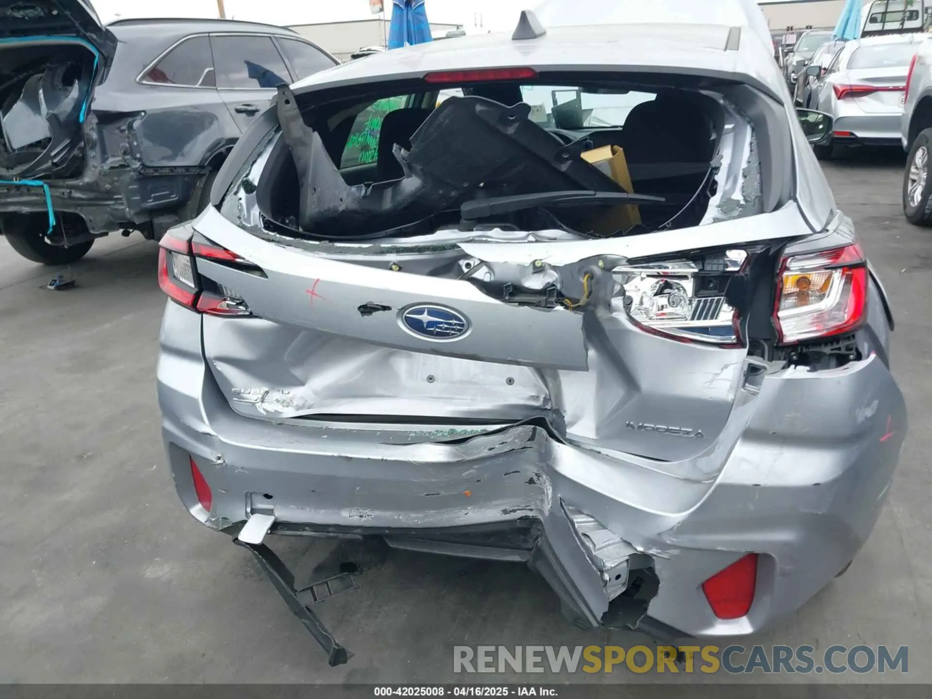 18 Photograph of a damaged car JF1GUAFC1R8342099 SUBARU IMPREZA 2024