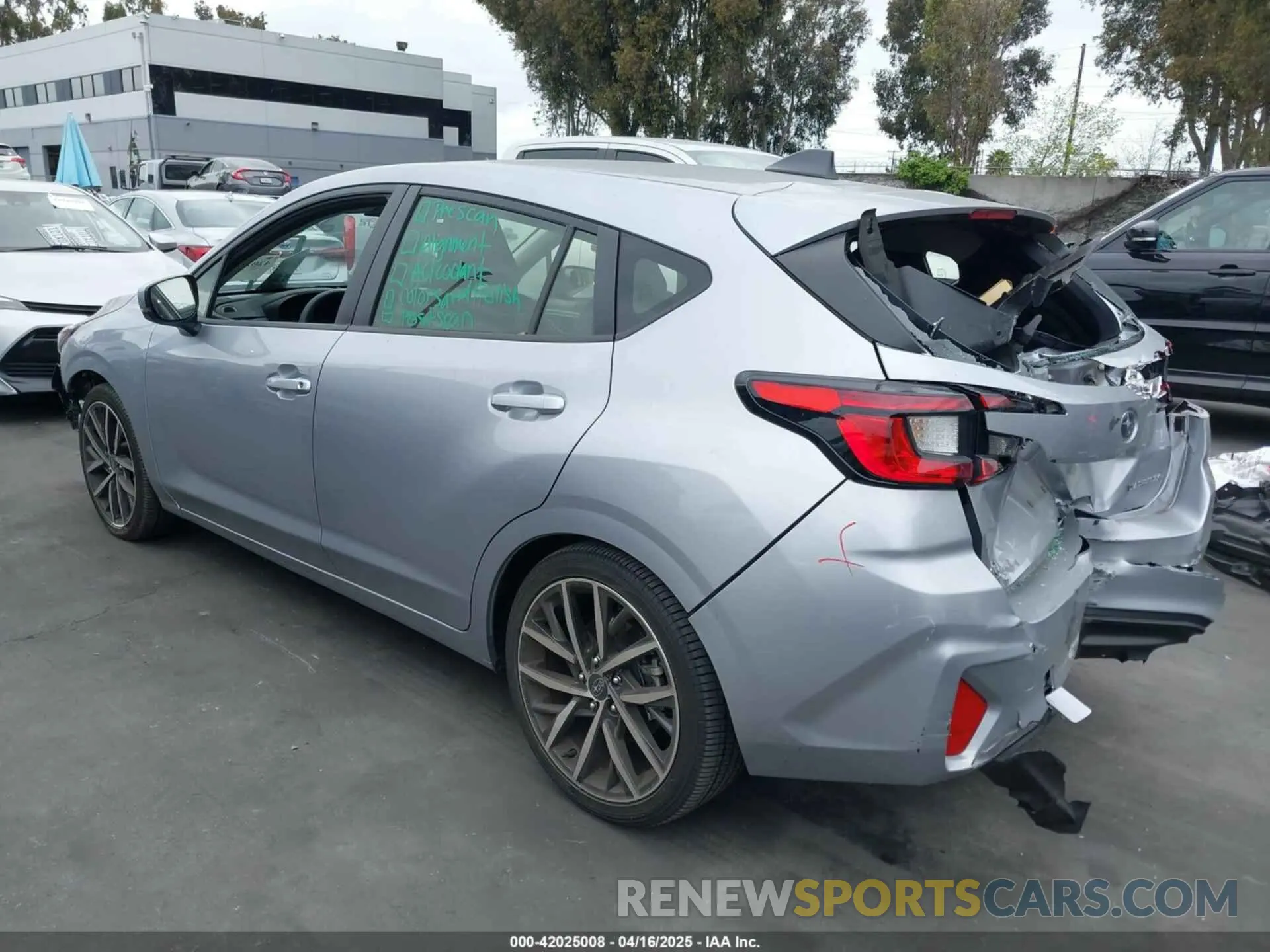3 Photograph of a damaged car JF1GUAFC1R8342099 SUBARU IMPREZA 2024