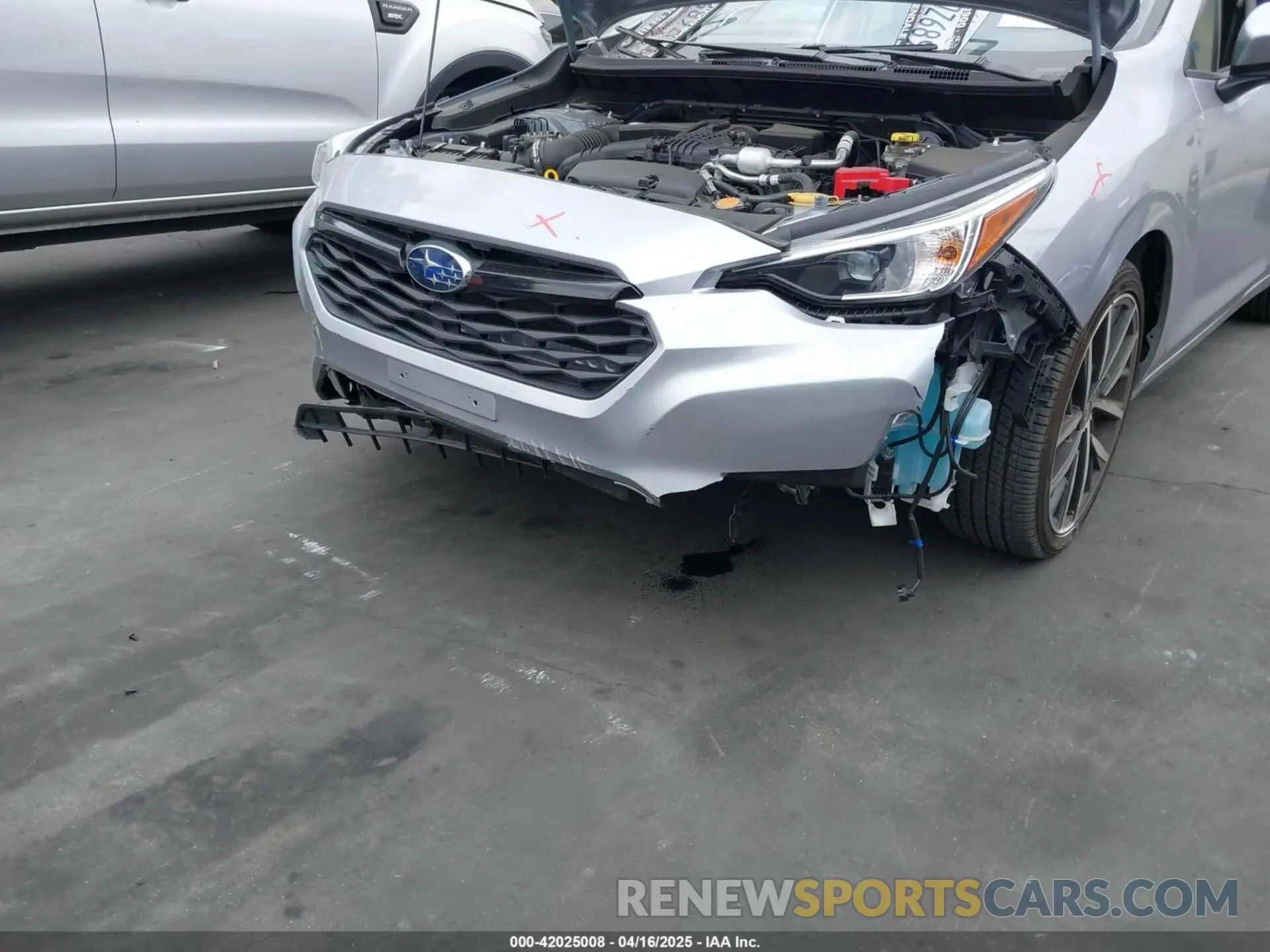 6 Photograph of a damaged car JF1GUAFC1R8342099 SUBARU IMPREZA 2024